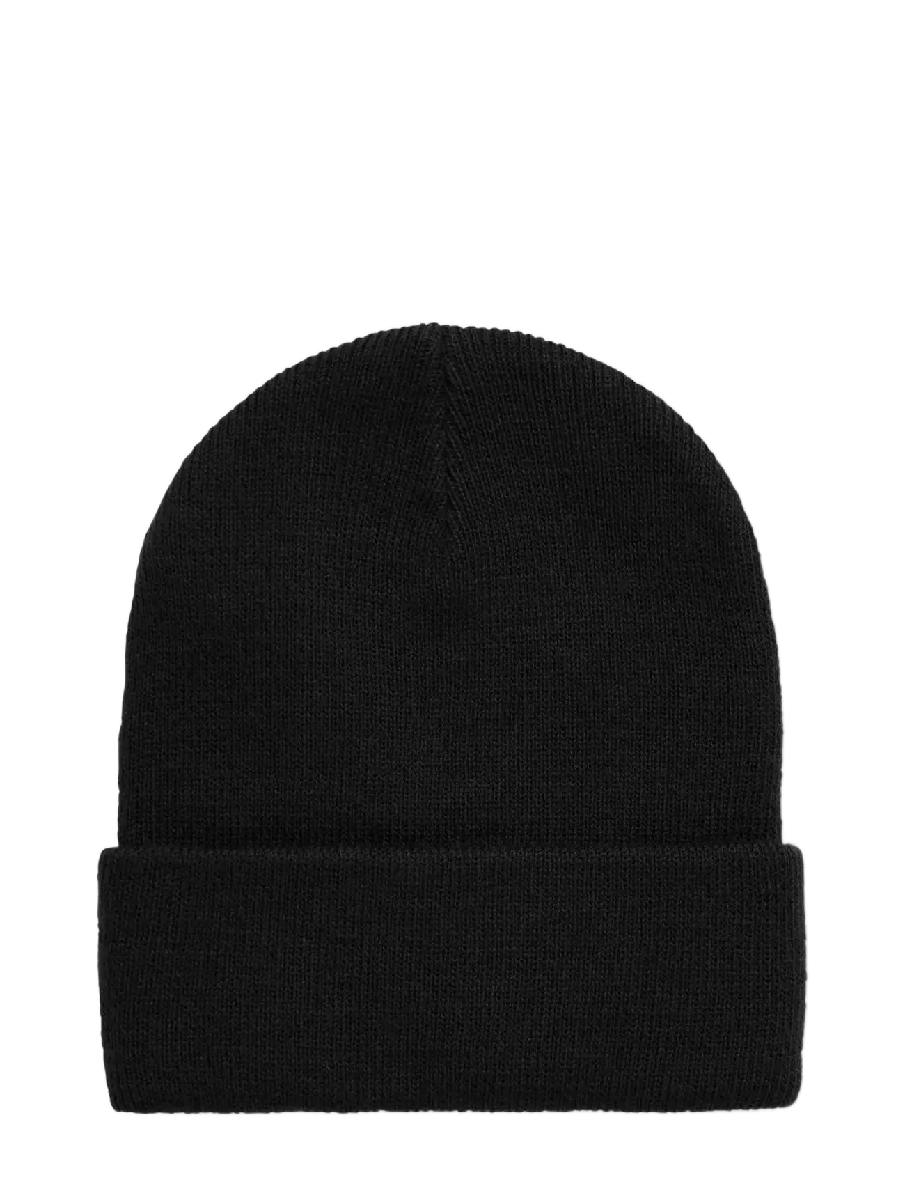 name it - NMNMALIK KNIT BEANIE BADGE1 - vinteraccessoarer - black - 2