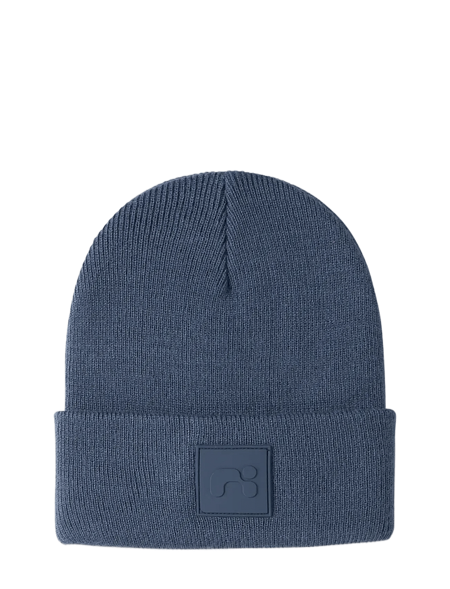 name it - NMNMALIK KNIT BEANIE BADGE1 - kootud mütsid - oceana - 2