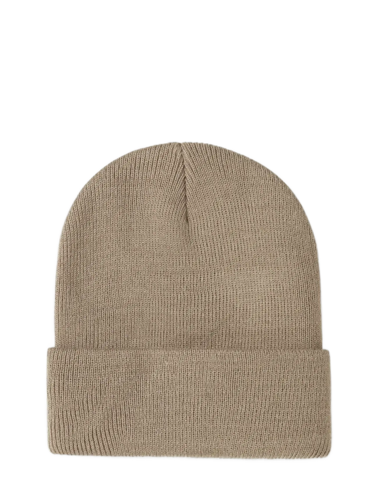 name it - NMNMALIK KNIT BEANIE BADGE1 - beanies - silver mink - 1