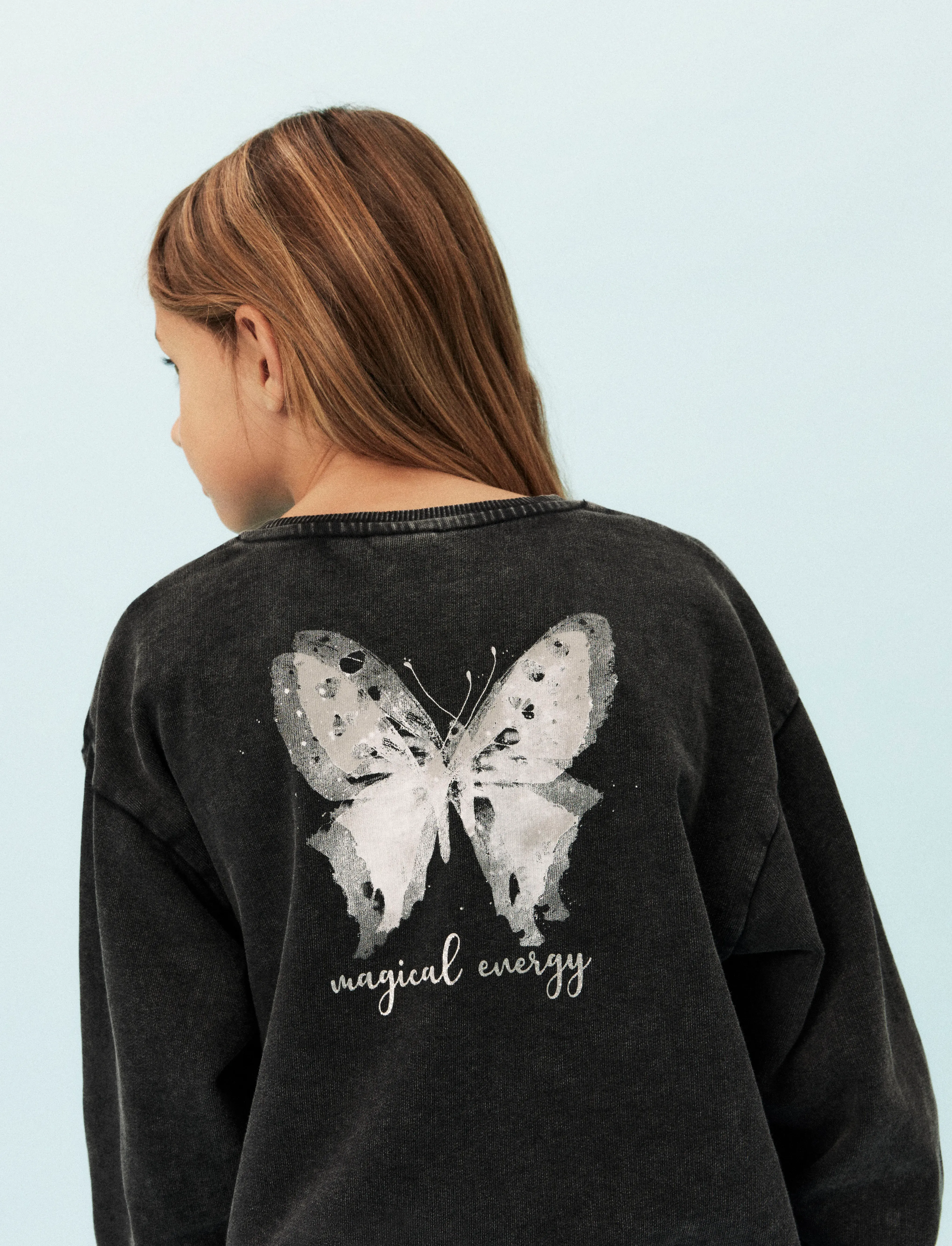 name it - NKFLIVA RXL SWEAT UNB BOX - sweatshirts - black - 3
