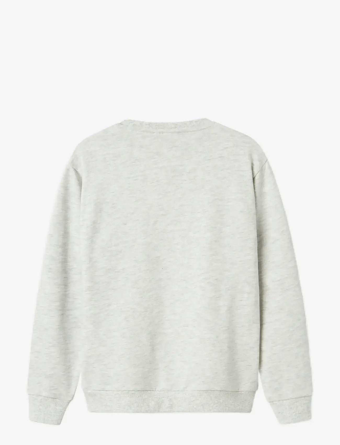 name it - NKMLESTER LS NREG SWEAT UNB - sweatshirts - light grey melange - 2