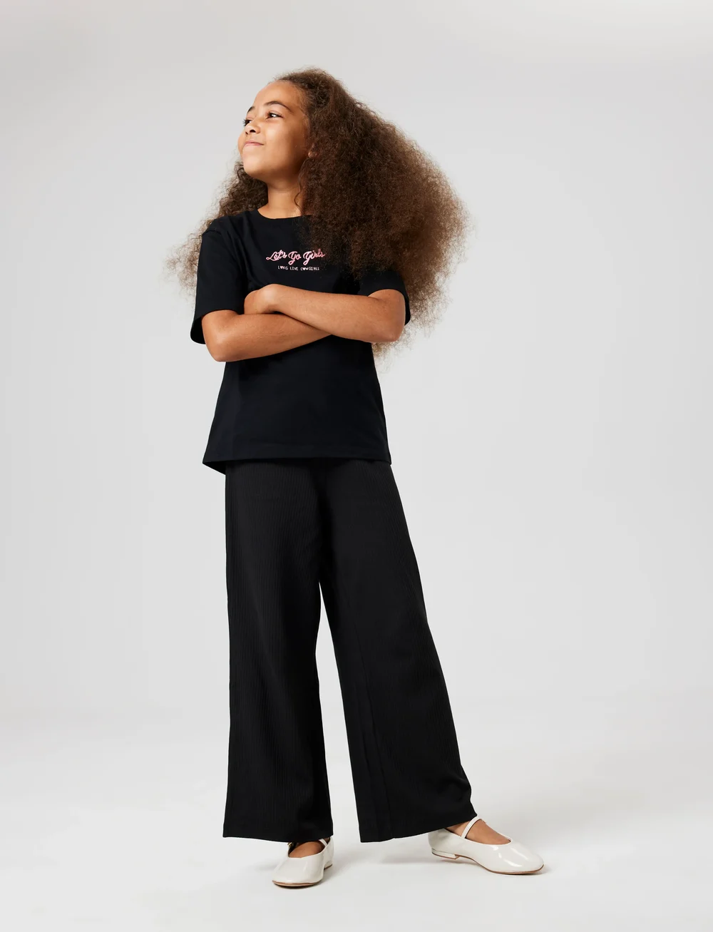 name it - NKFREBA SS NREG TOP - kurzärmelige - black - 0