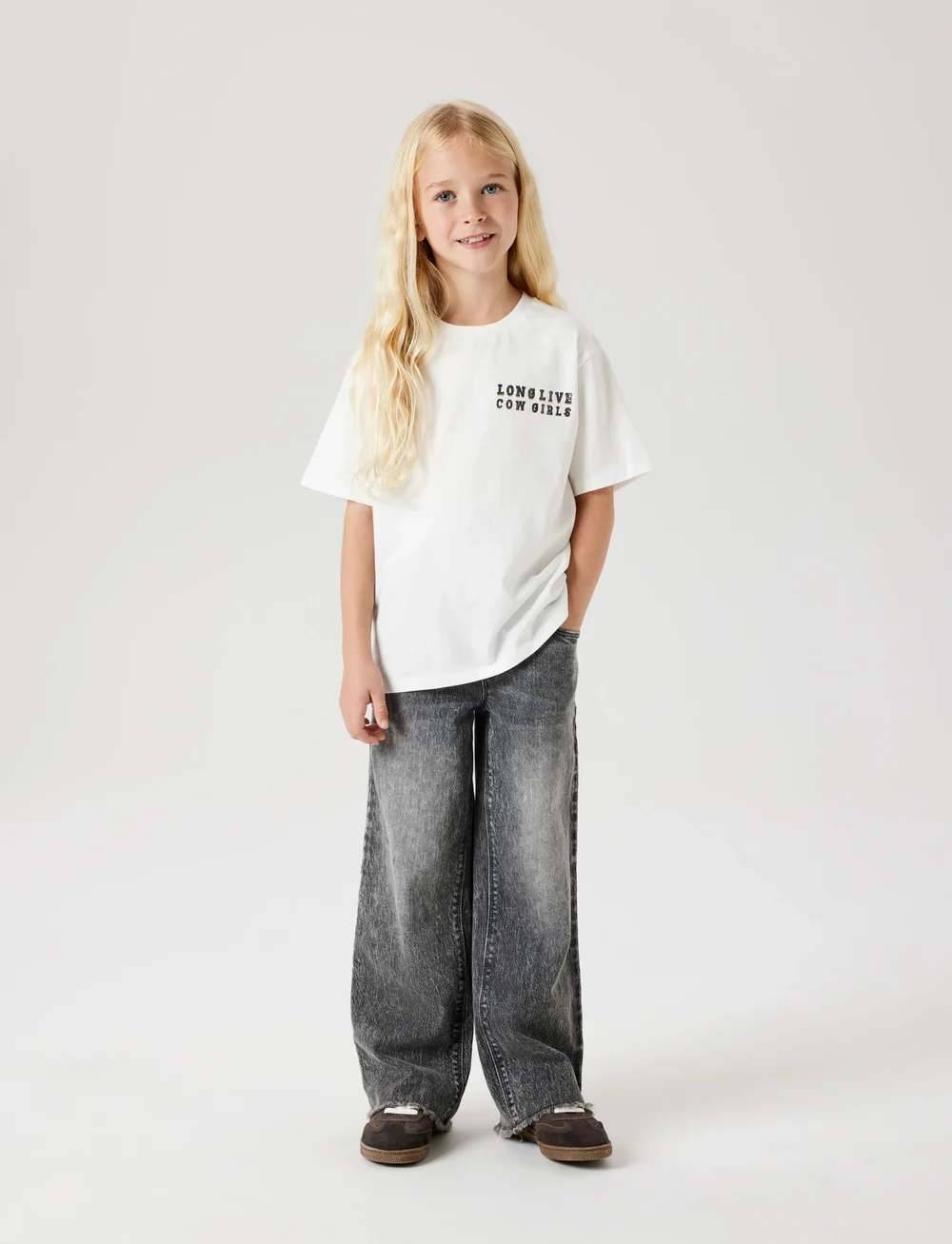 name it - NKFREBA SS NREG TOP - kurzärmelige - cloud dancer - 0