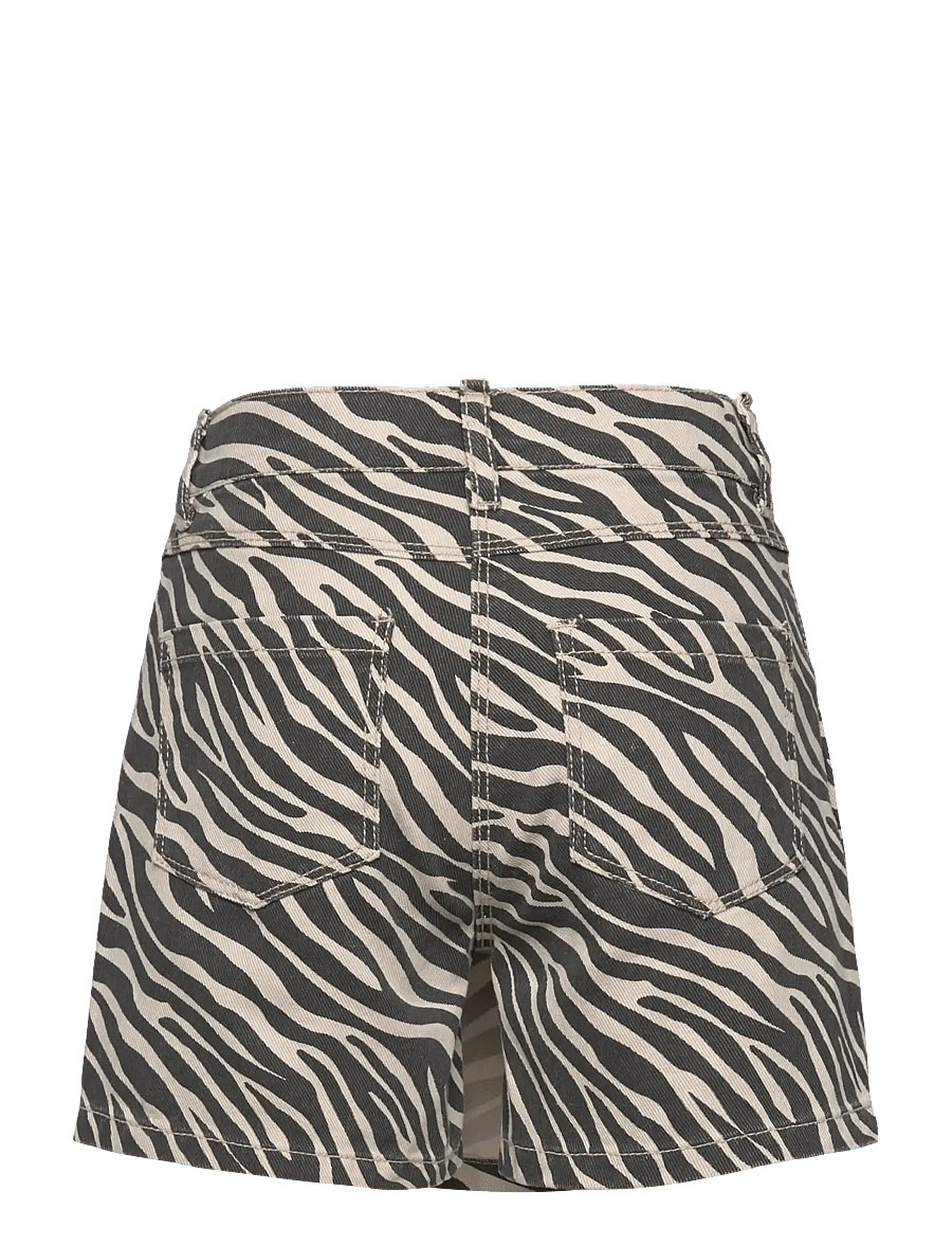 name it - NKFZEBRA TWILL SKORT 4003-TD D - broekrok - cement - 1
