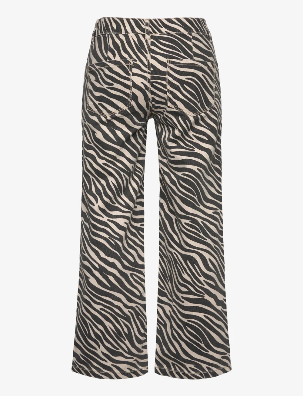 name it - NKFROSE WIDE TWILL PANT 4003-TD D - laia säärega teksad - cement - 2