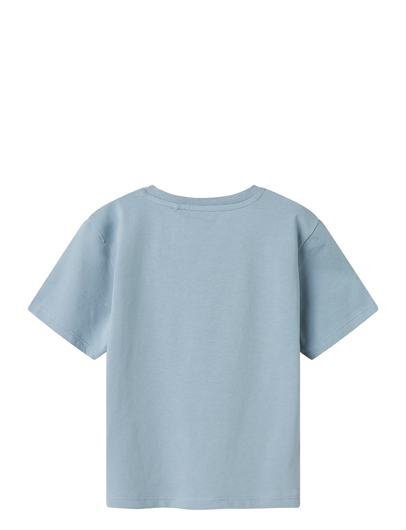 name it - NMMLINDEN SS NREG TOP BOX - lühikeste varrukatega t-särgid - dusty blue - 1