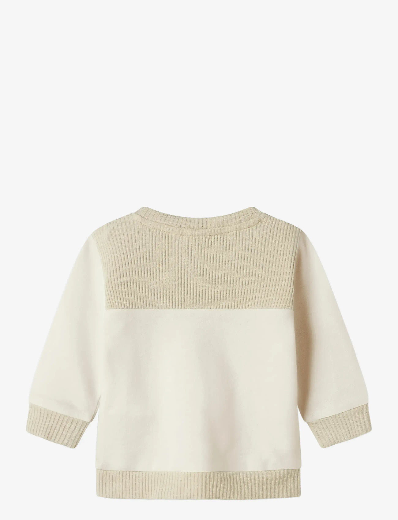 name it - NBNLIVS LS SWEAT UNB - sweatshirts - cloud dancer - 1