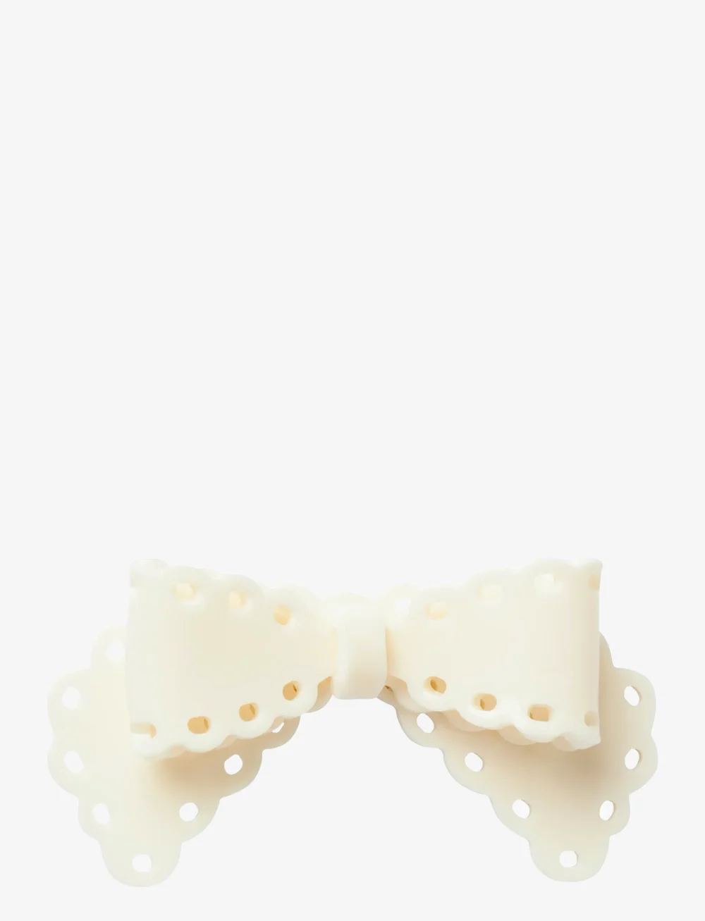 name it - NMFKIBOW HAIRCLIP - juukseklambrid - cloud dancer - 1