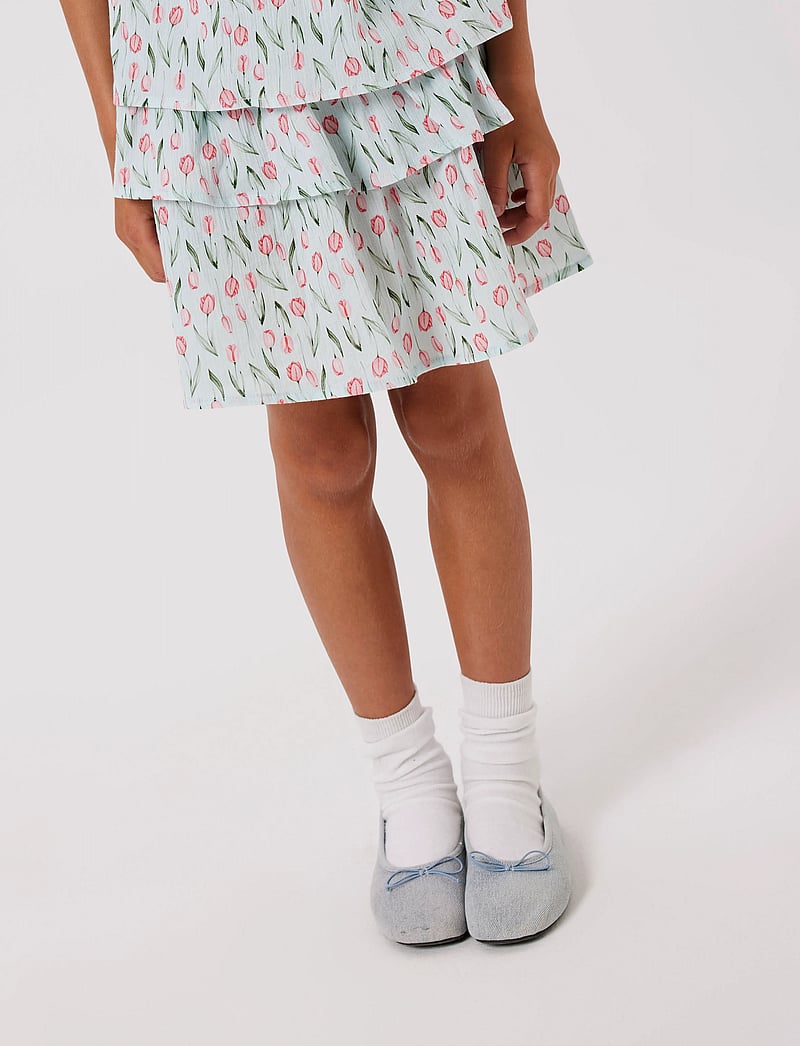 name it - NKFFILLO SKIRT - miniseelikud - misty blue - 2