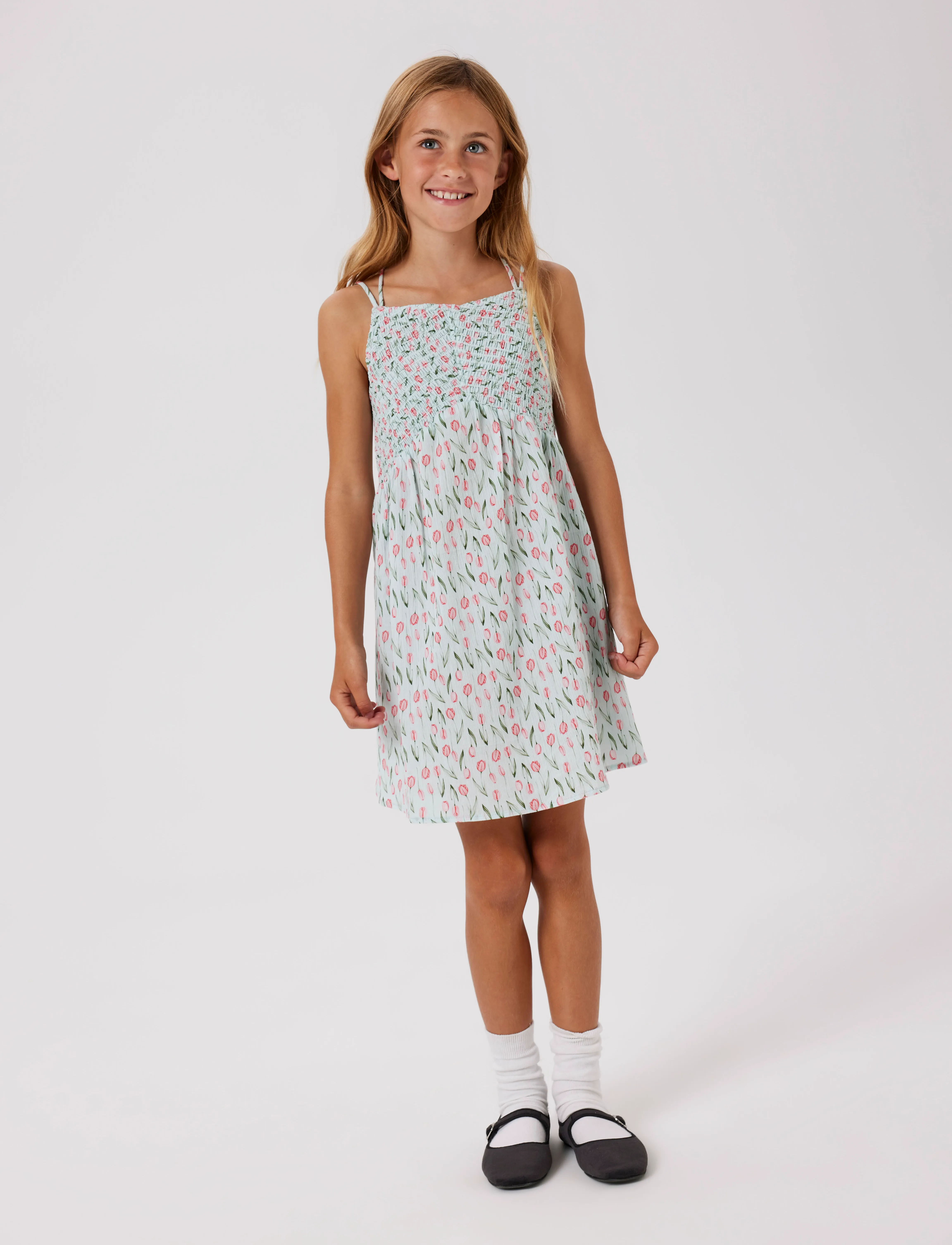 name it - NKFFILLO STRAP DRESS - misty blue - 2