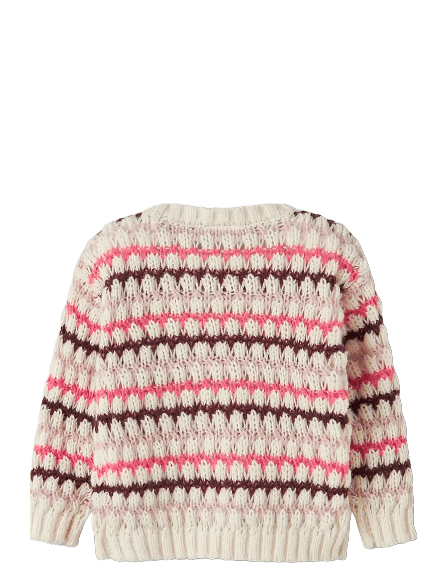 name it - NMFLENE LS KNIT - pullover - cloud dancer - 2