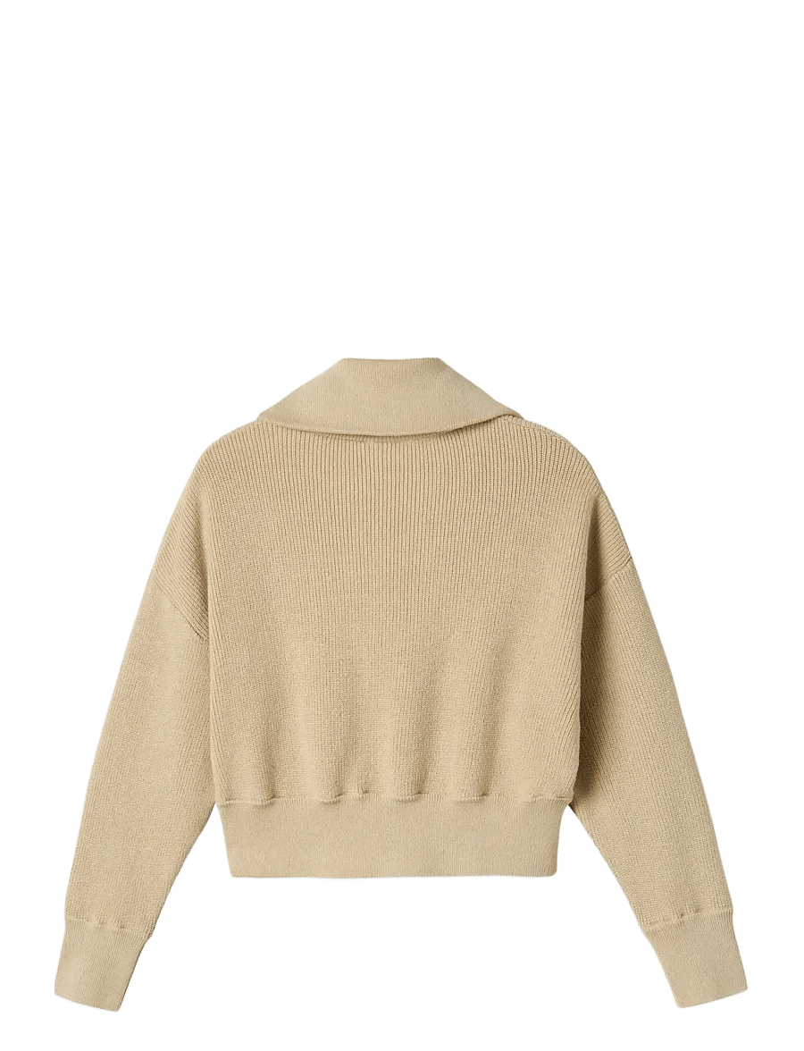 name it - NKFLISEN LS SHORT KNIT - pullover - peyote - 1