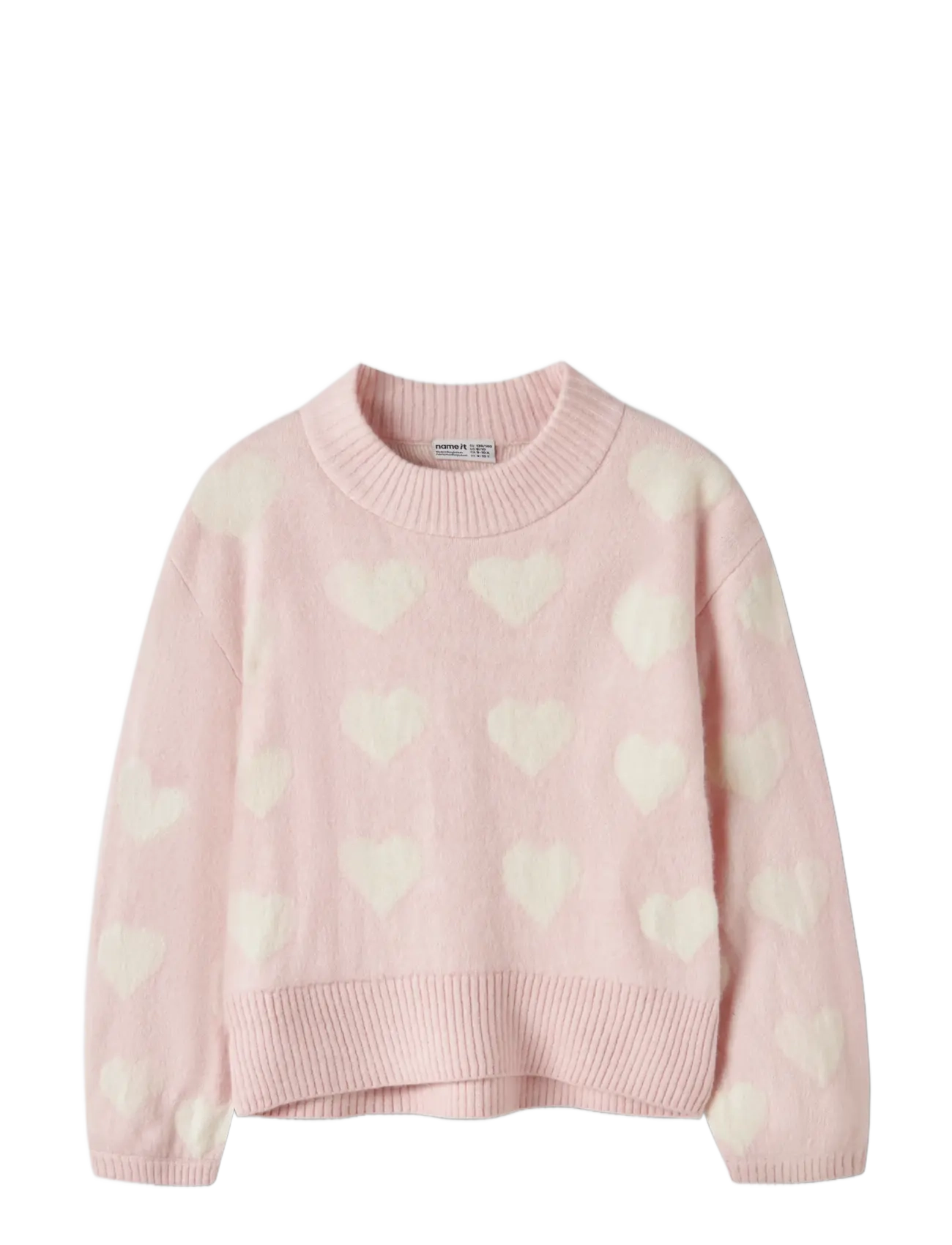 name it - NKFLEIFY LS OVERSIZE KNIT - lotus - 2