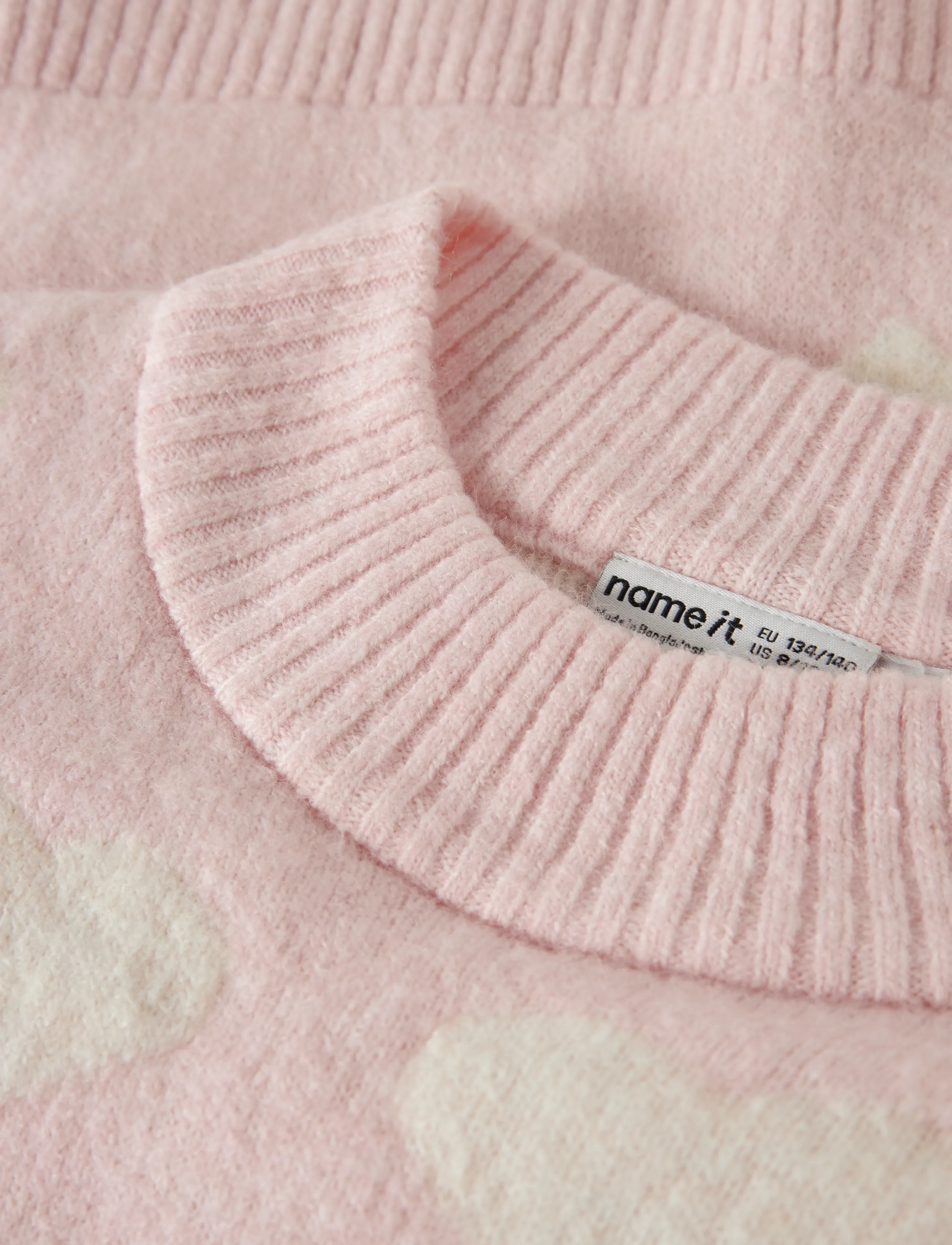 name it - NKFLEIFY LS OVERSIZE KNIT - lotus - 3