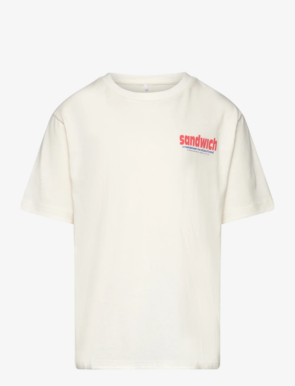 name it - NKMOVERYN NREG SS TOP - kortärmade t-shirts - cloud dancer - 1