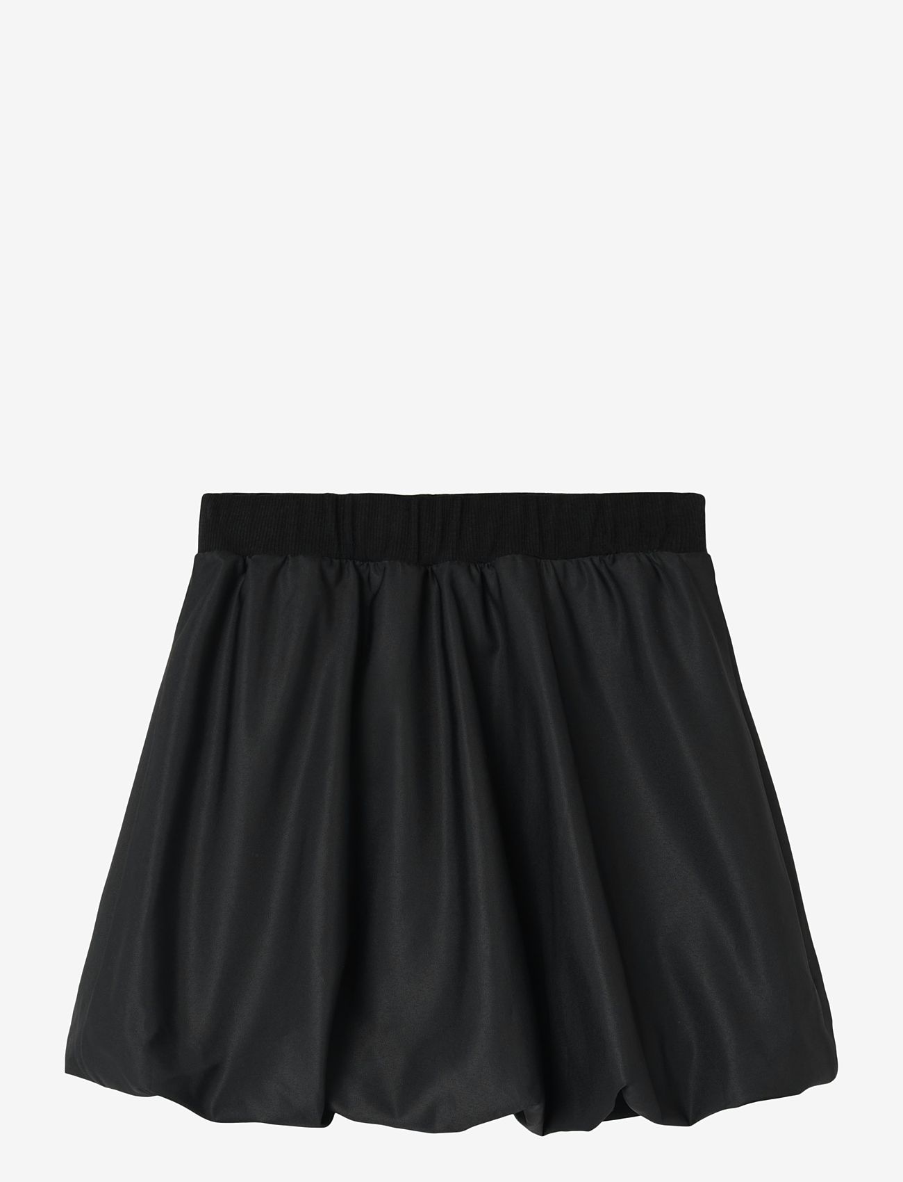 name it - NKFRANILA BALLOON SKIRT - miniseelikud - black - 0