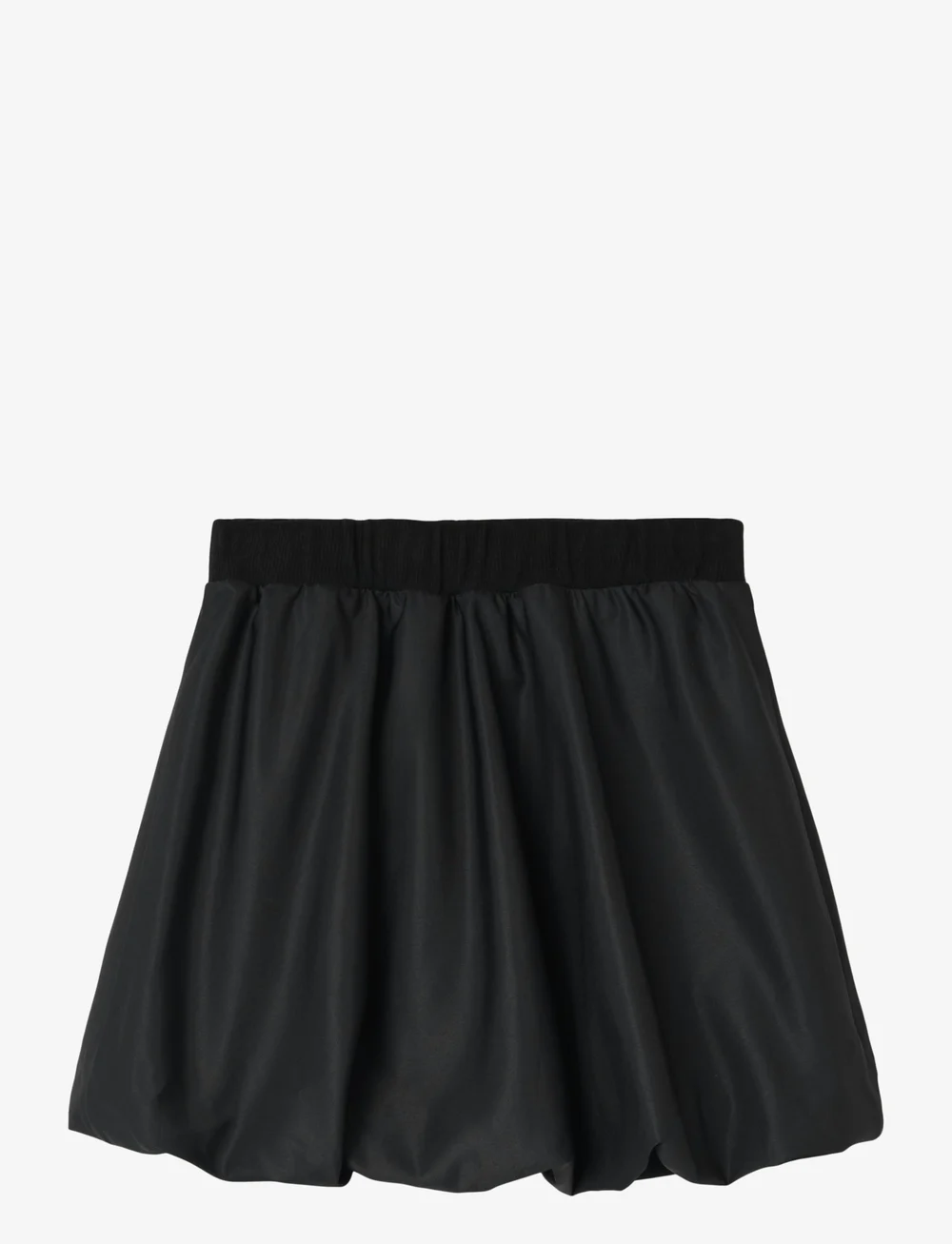 name it - NKFRANILA BALLOON SKIRT - miniseelikud - black - 0