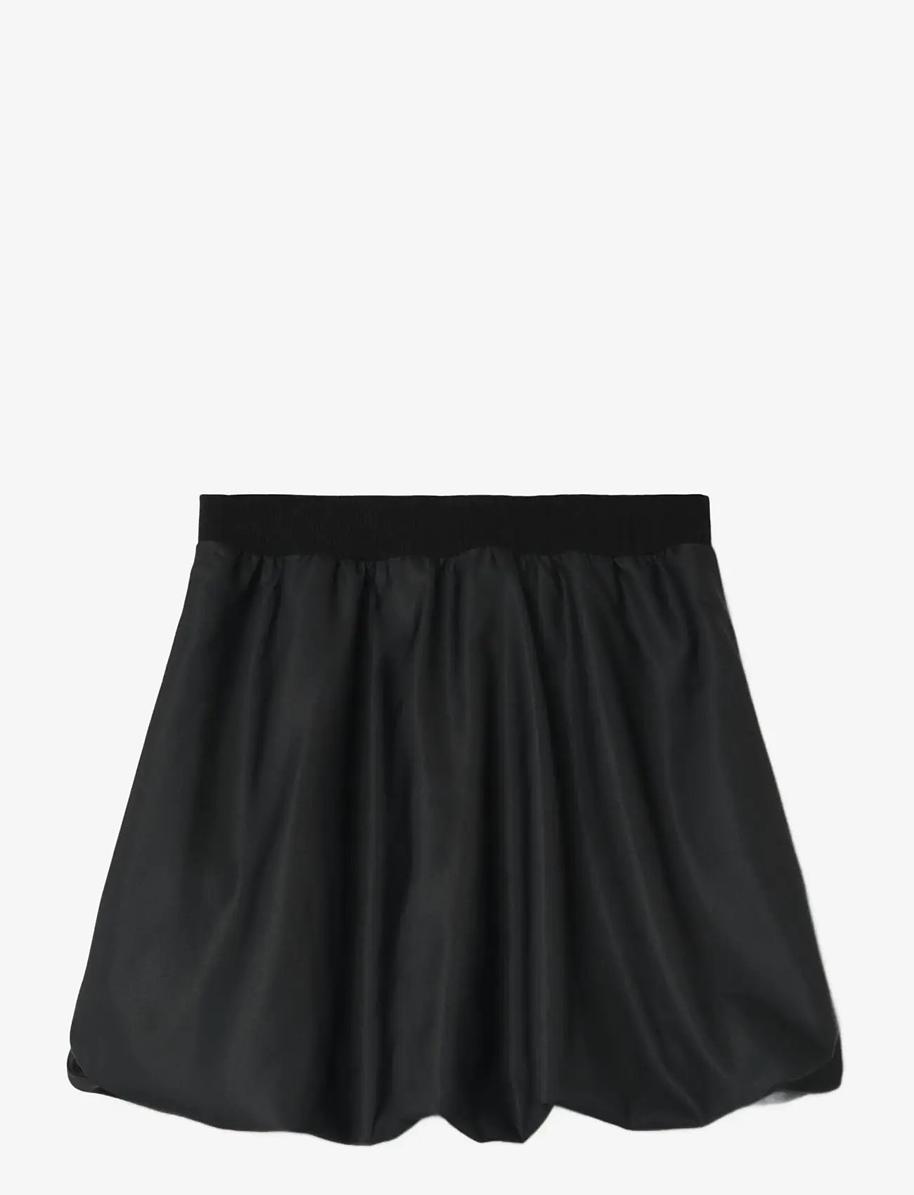 name it - NKFRANILA BALLOON SKIRT - miniseelikud - black - 1