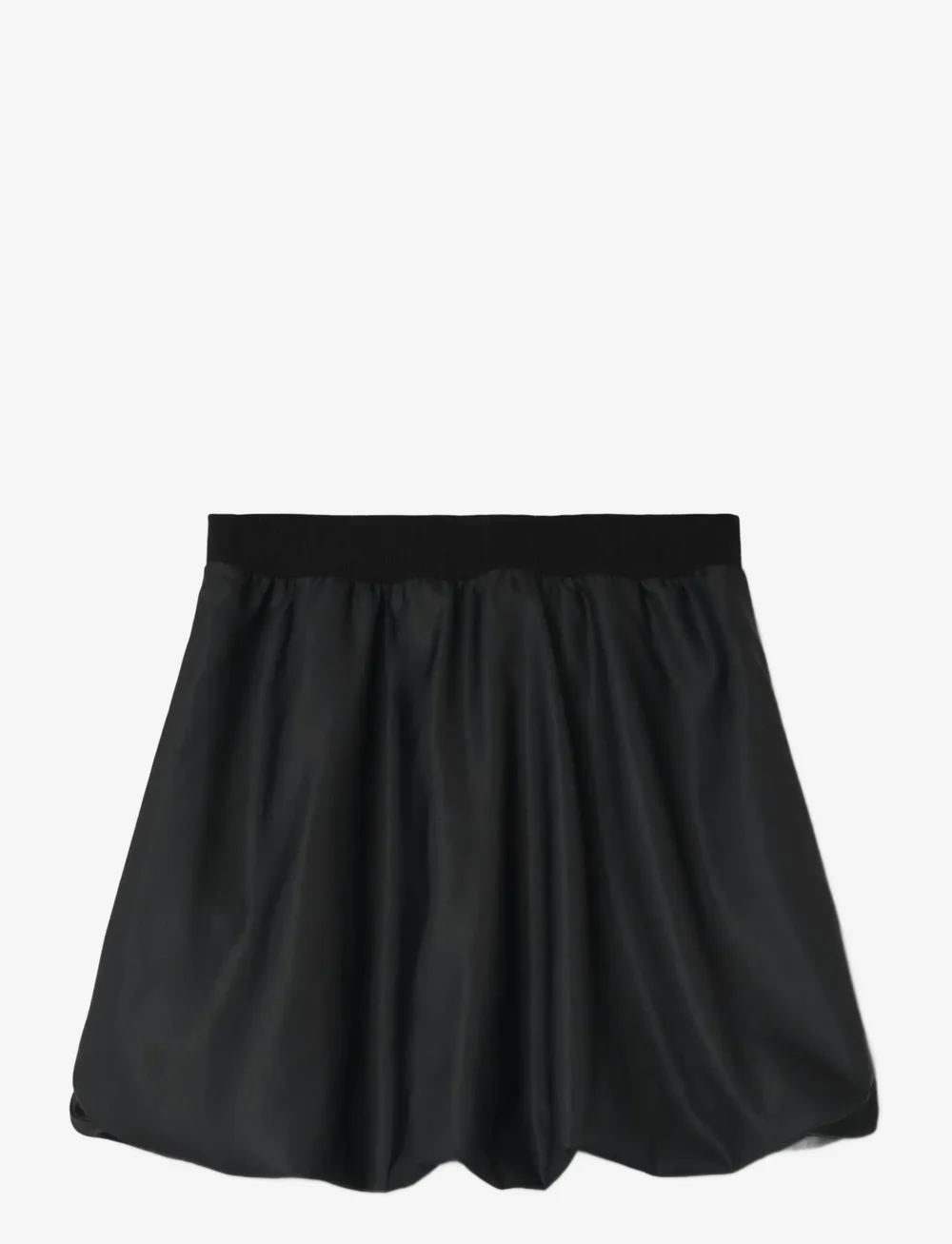 name it - NKFRANILA BALLOON SKIRT - miniseelikud - black - 1