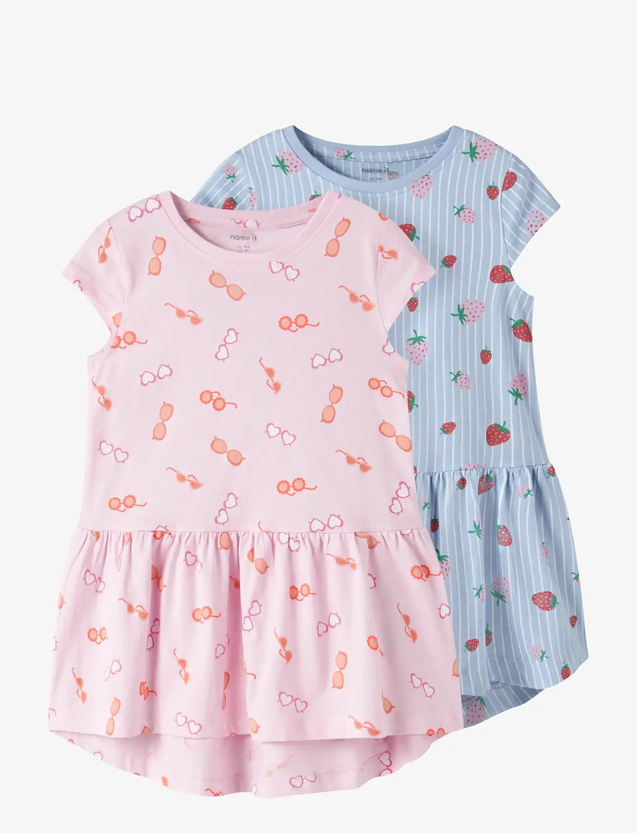 name it - NMFVIGGA 2P CAPSL DRESS - lühikeste varrukatega vabaaja kleidid - pirouette - 0