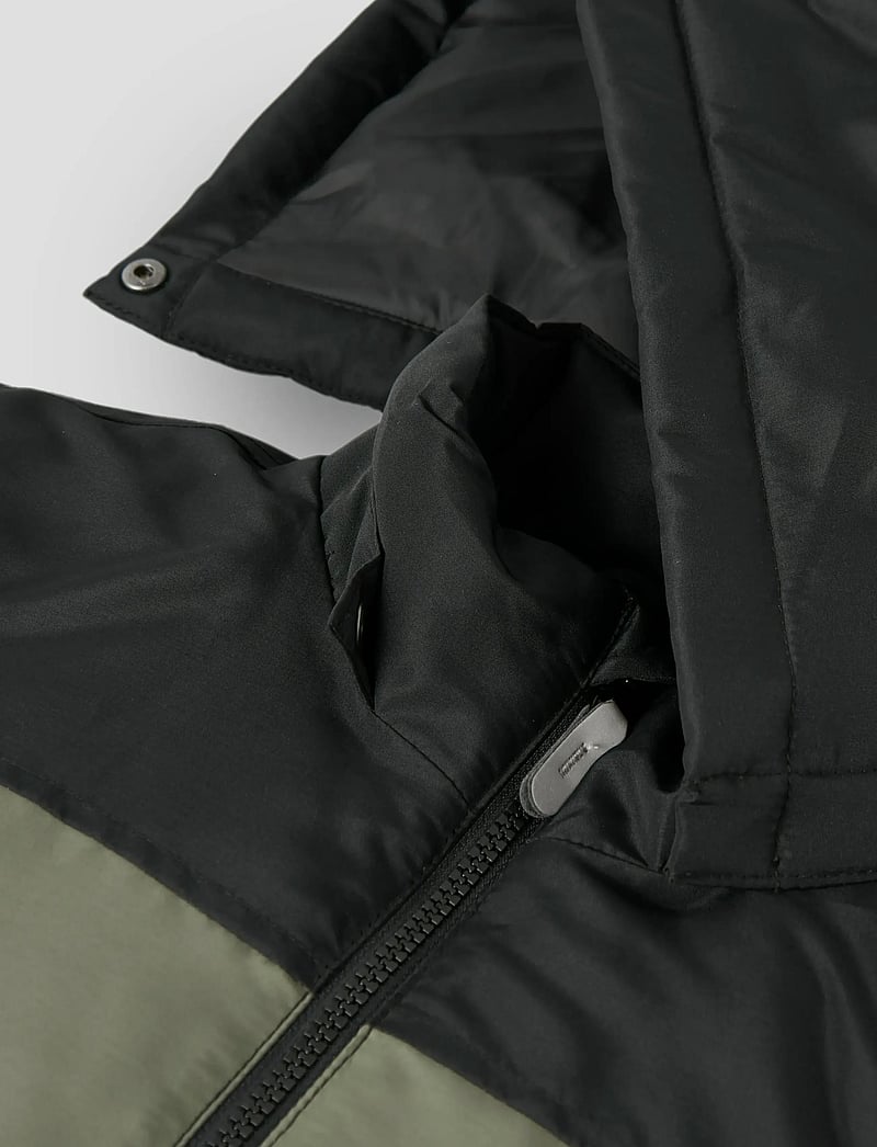 name it - NKMMAX PA JACKET BLOCK NOOS - suusajoped - dusty olive - 4