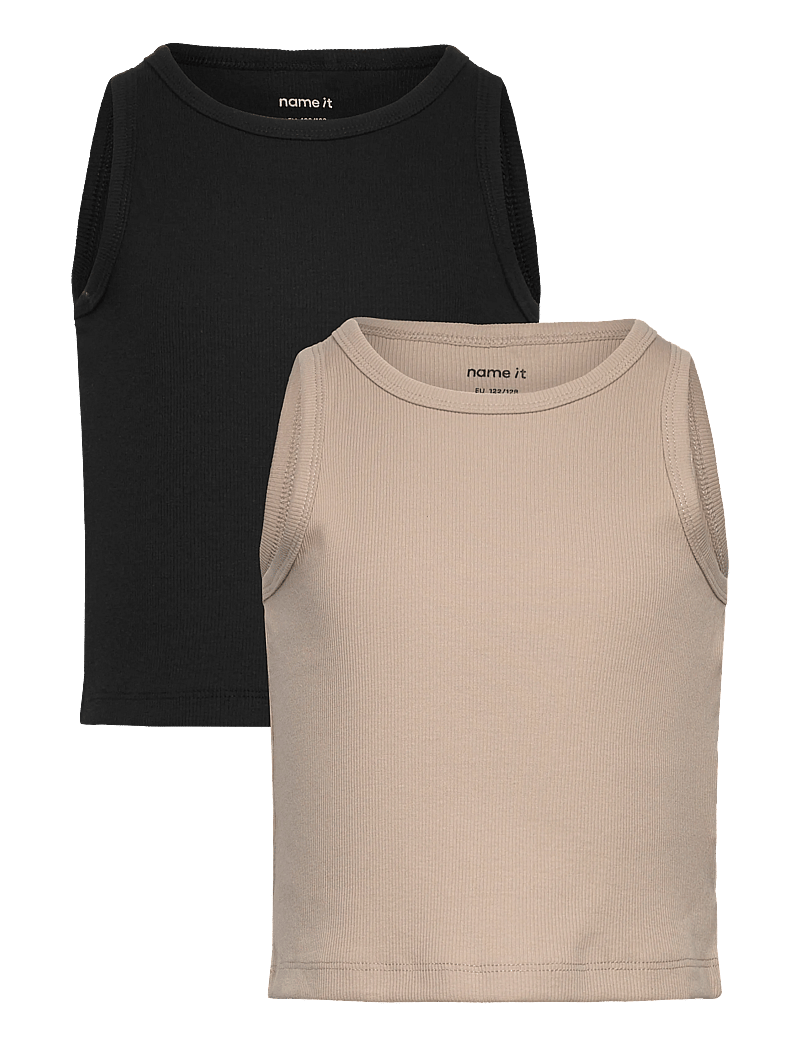 name it - NKFNAKAL 2P SL SHORT TOP - vestid - pure cashmere - 0