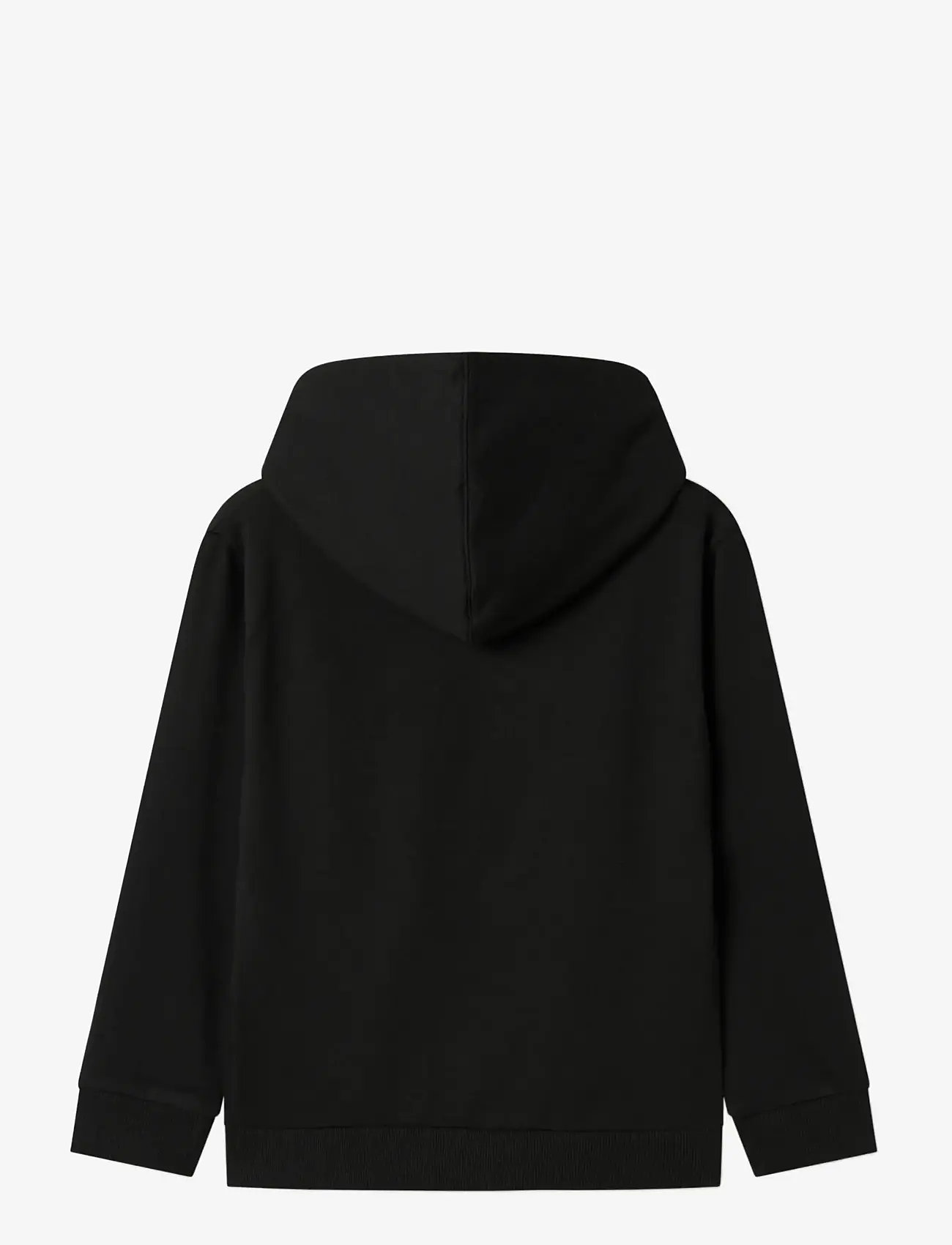 name it - NKMJUCK ONEPIECE SWEAT WH BRU NOOS VDE - hættetrøjer - black - 1