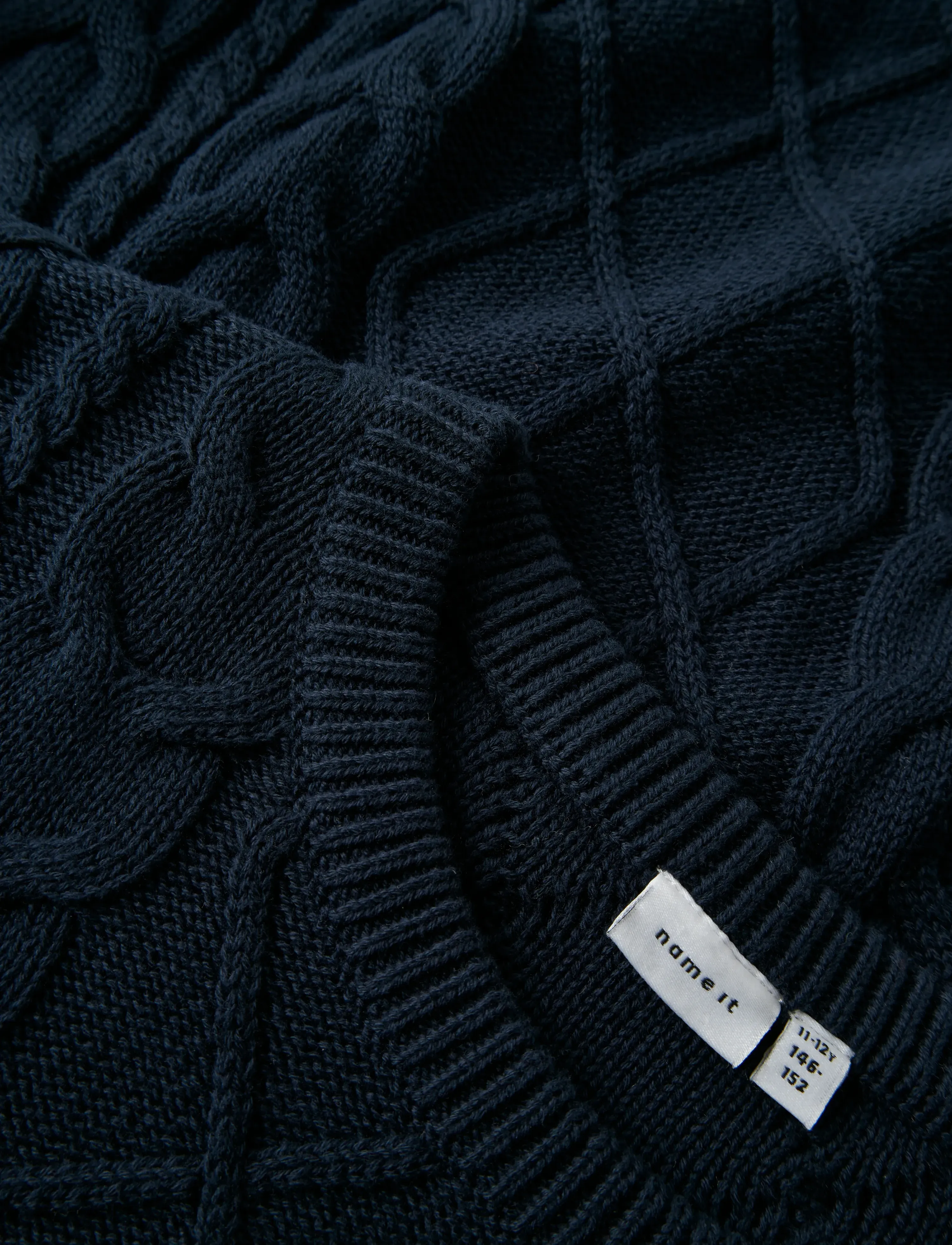 name it - NKMLYLE LS KNIT - džemperiai - navy blazer - 2