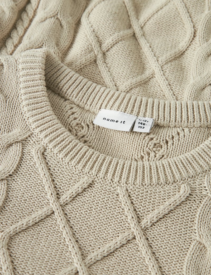 name it - NKMLYLE LS KNIT - pullover - peyote - 2