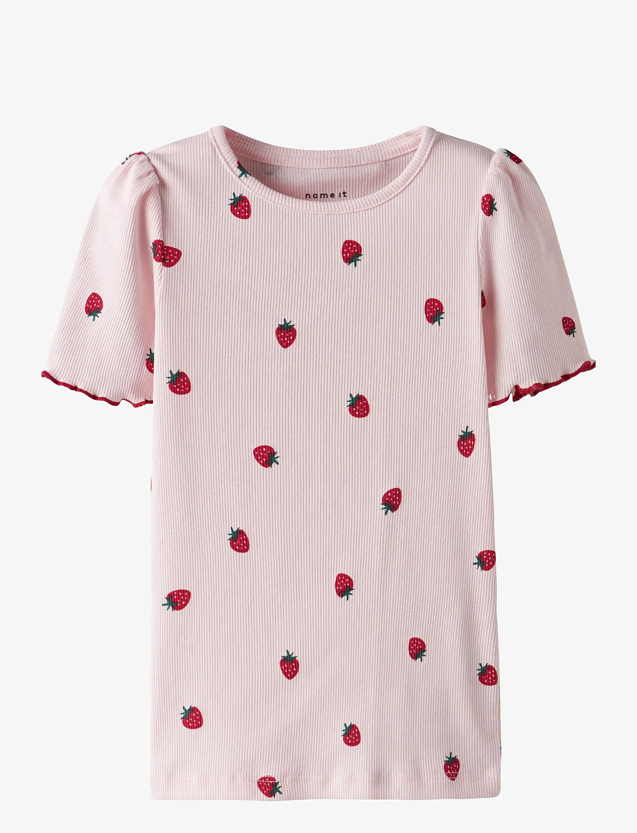 name it - NMFJILLIE XSL SS TOP - short-sleeved t-shirts - ballerina - 0