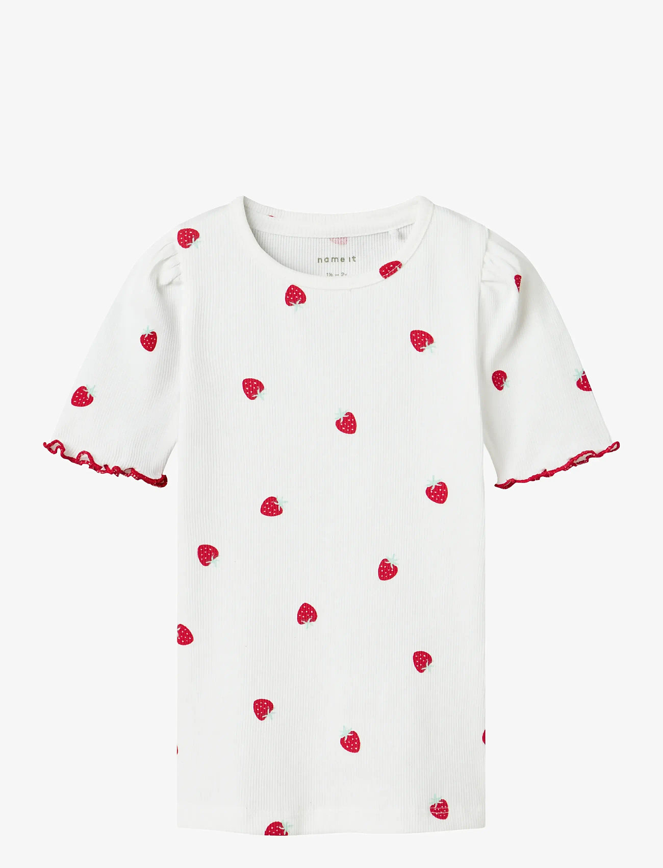 name it - NMFJILLIE XSL SS TOP - sügisesed riided - bright white - 0