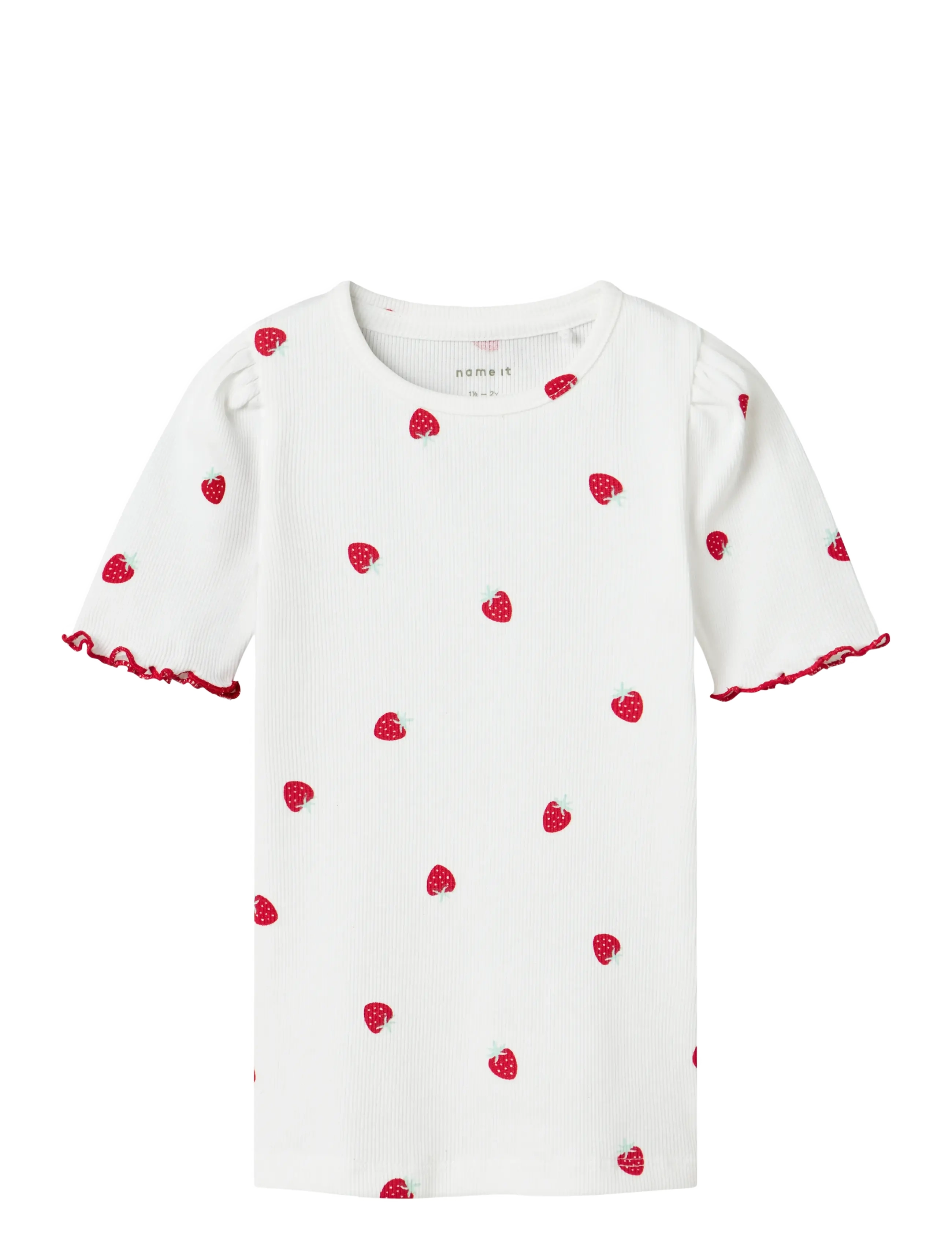 name it NMFJILLIE XSL SS TOP - E-smaspäev - BRIGHT WHITE / white