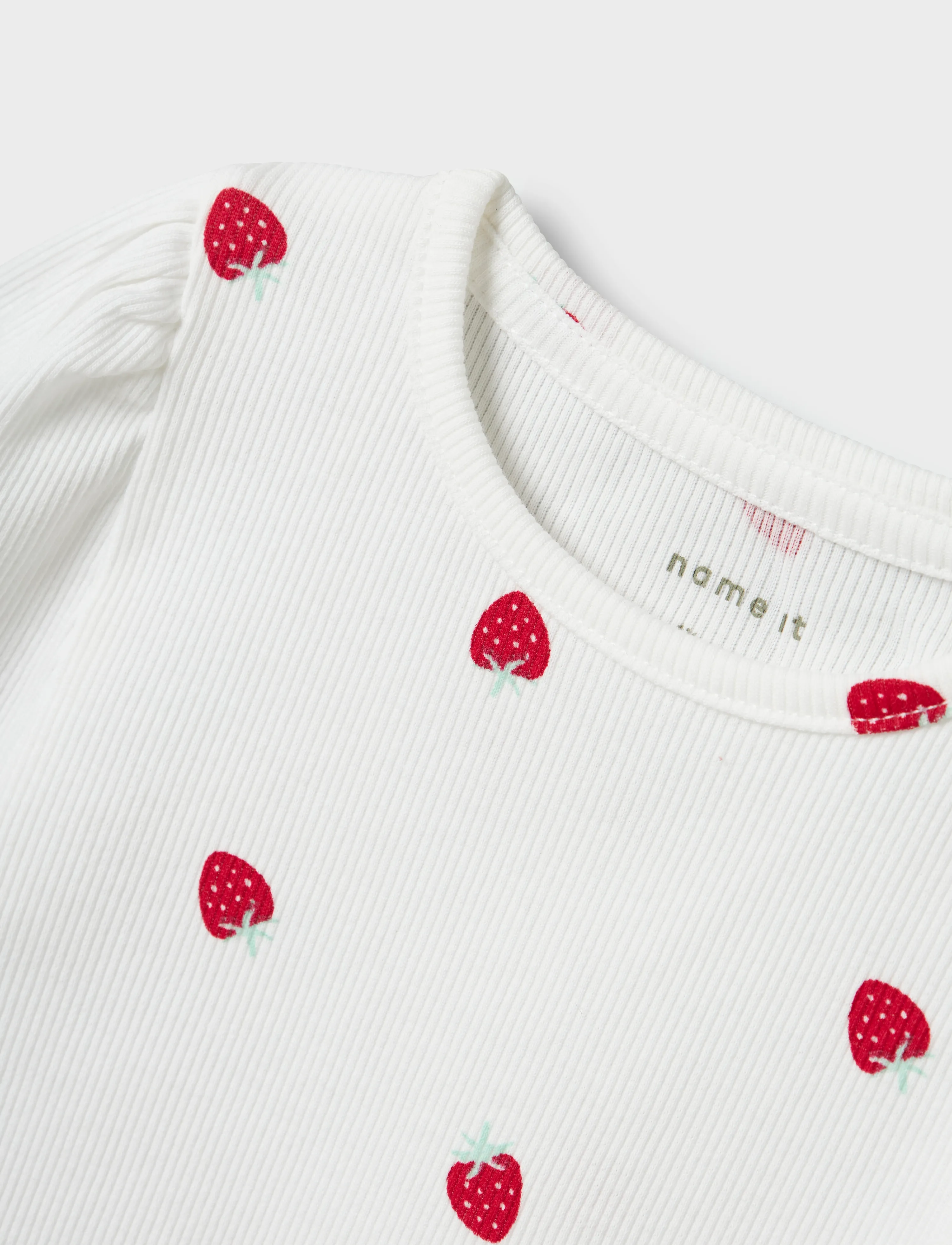 name it - NMFJILLIE XSL SS TOP - bright white - 1