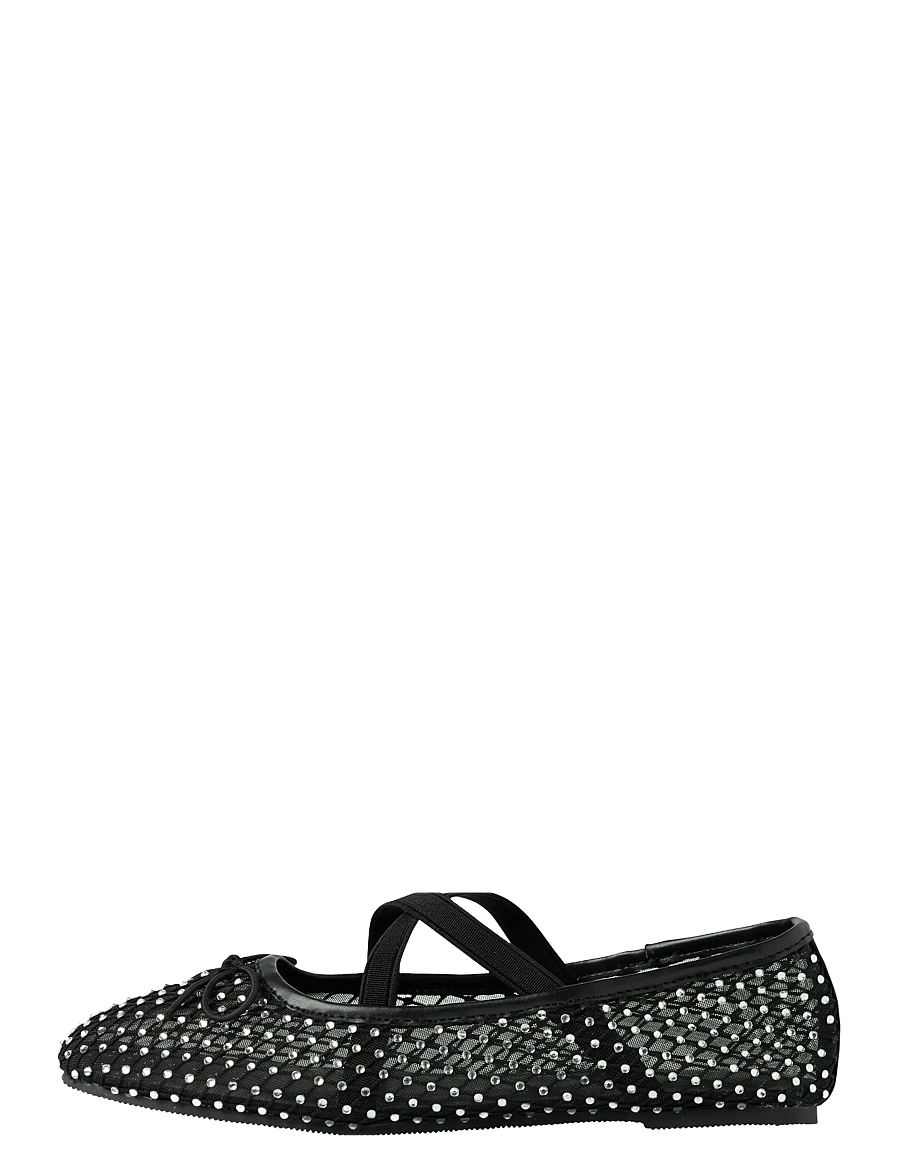 name it - NKFKALUA BALLERINA SHOE - ballerinaskor & slip-ons - black - 1