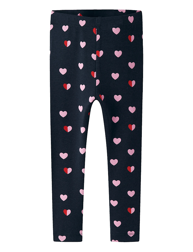 name it - NMFLEDABBU XSL LEGGING - leggings - navy blazer - 1