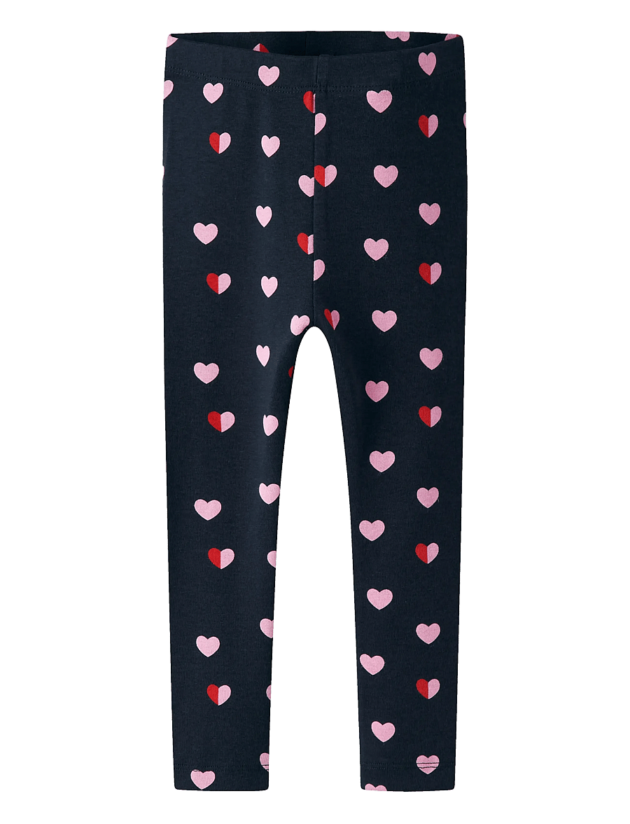 name it - NMFLEDABBU XSL LEGGING - leggings - navy blazer - 1