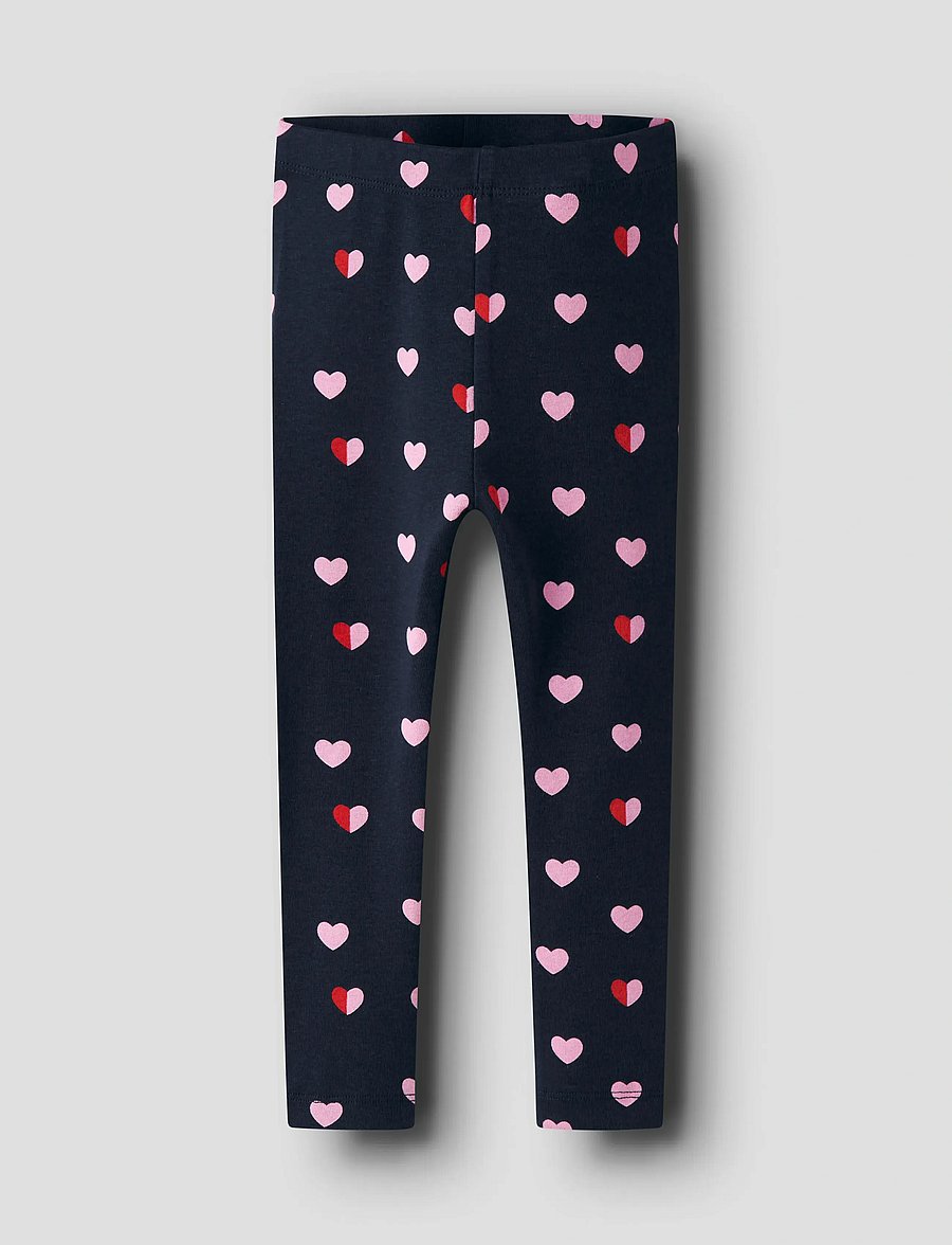 name it - NMFLEDABBU XSL LEGGING - leggings - navy blazer - 0