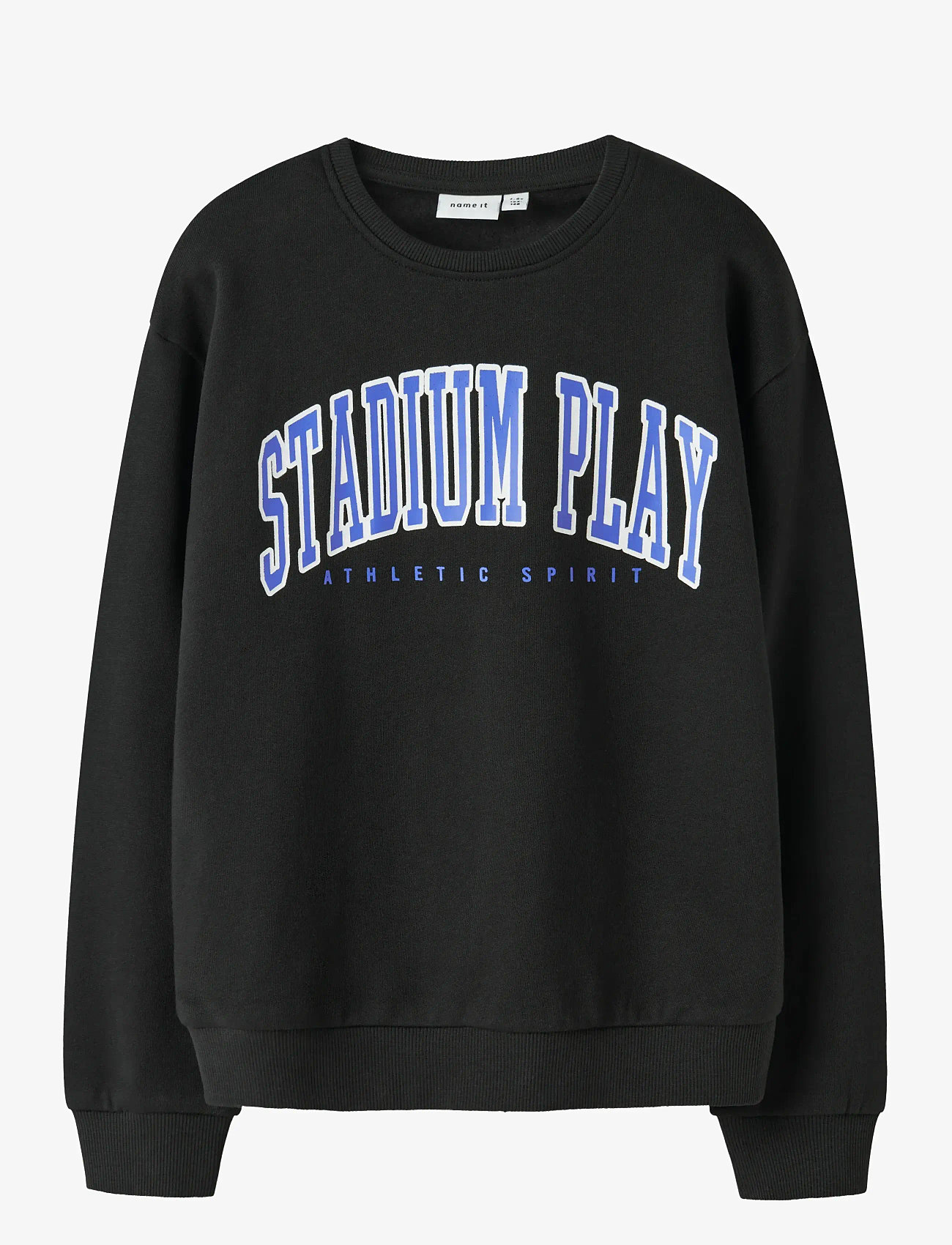 name it - NKFLIONA NREG SWEAT BRU - collegepaidat - black - 1