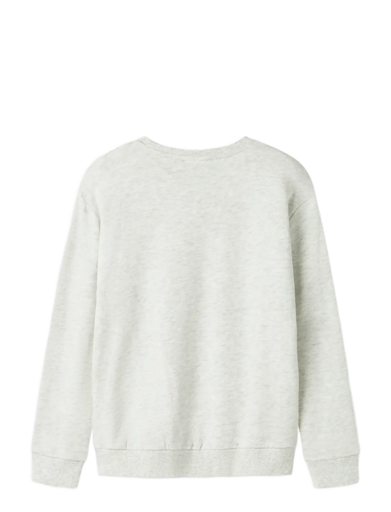 name it - NKFLIONA NREG SWEAT BRU - sweat-shirt - light grey melange - 2