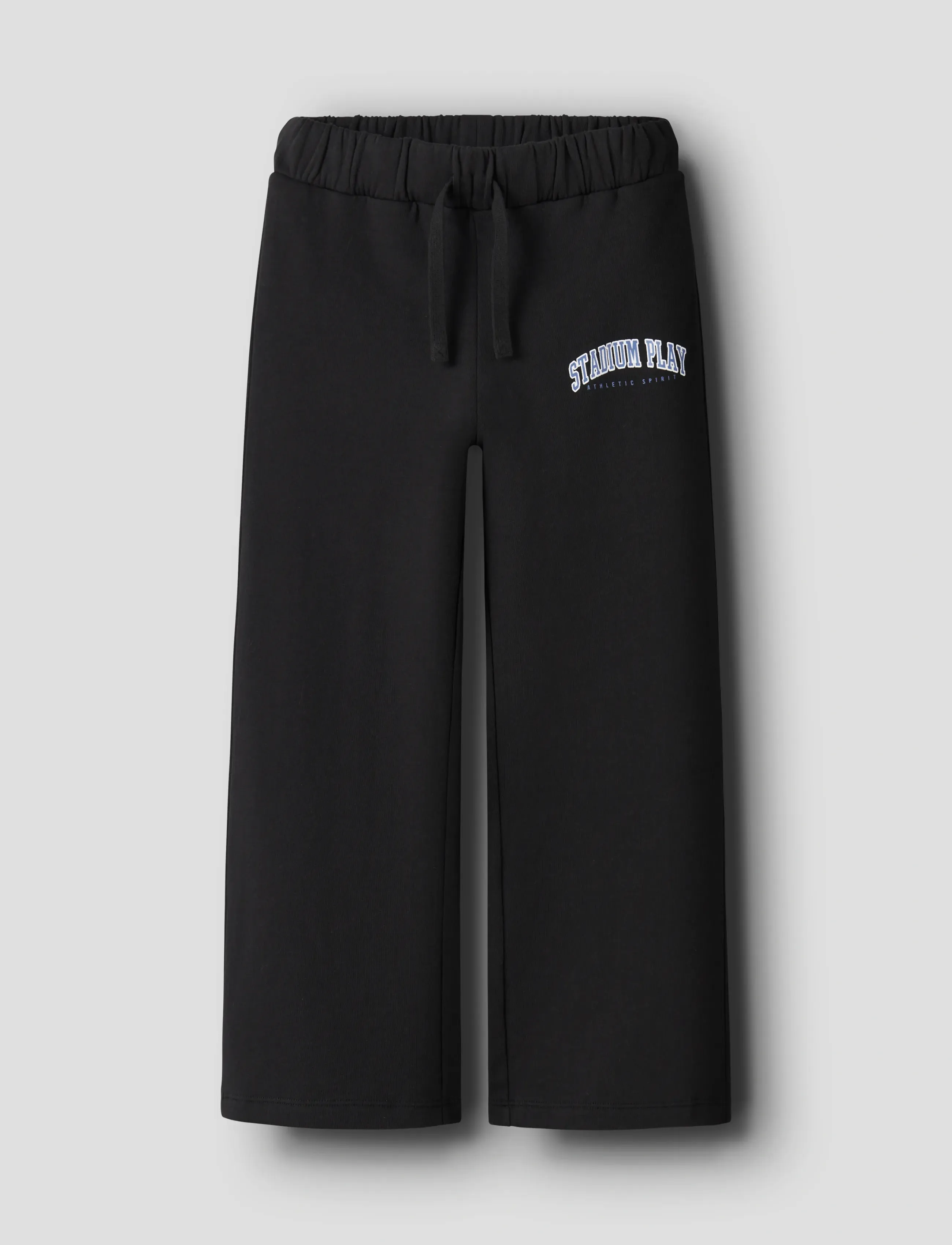 name it NKFLIONA SWEAT WIDE PANT BRU - Underdele - BLACK / black