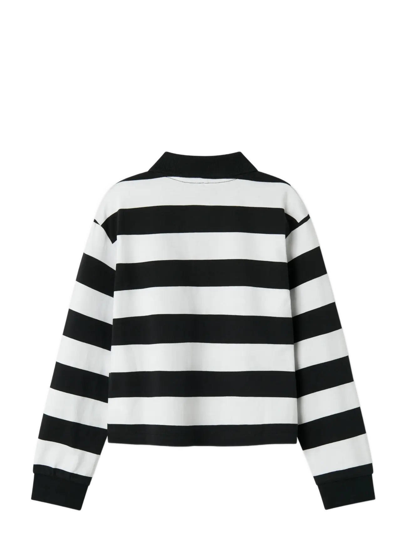 name it - NKFLILI NREG LS SH POLO BOX - langärmelig poloshirt - black - 2