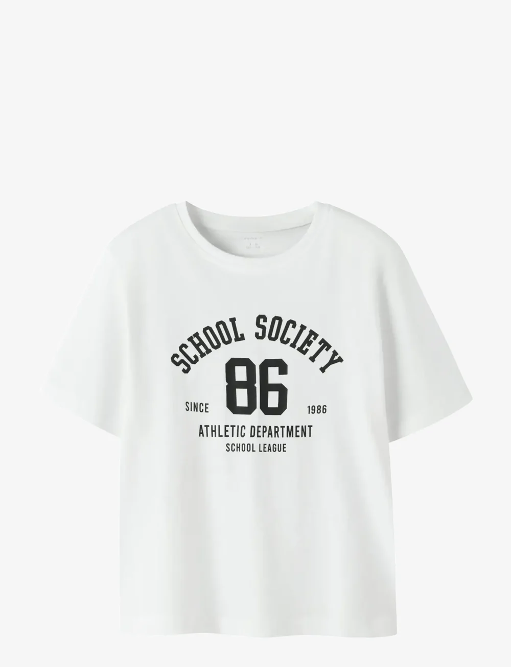 name it - NKFLAISA NREG SS TOP - kurzärmelige - bright white - 0