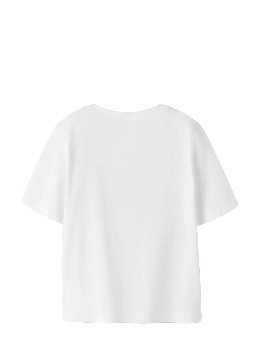 name it - NKFLAISA NREG SS TOP - t-krekli ar īsām piedurknēm - bright white - 1