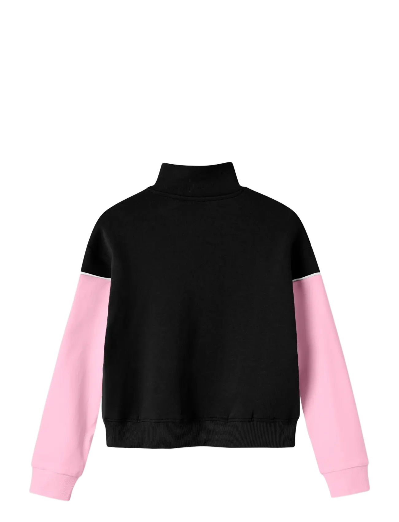 name it - NKFLEIKA SH SWEAT BRU - collegepaidat - black - 2
