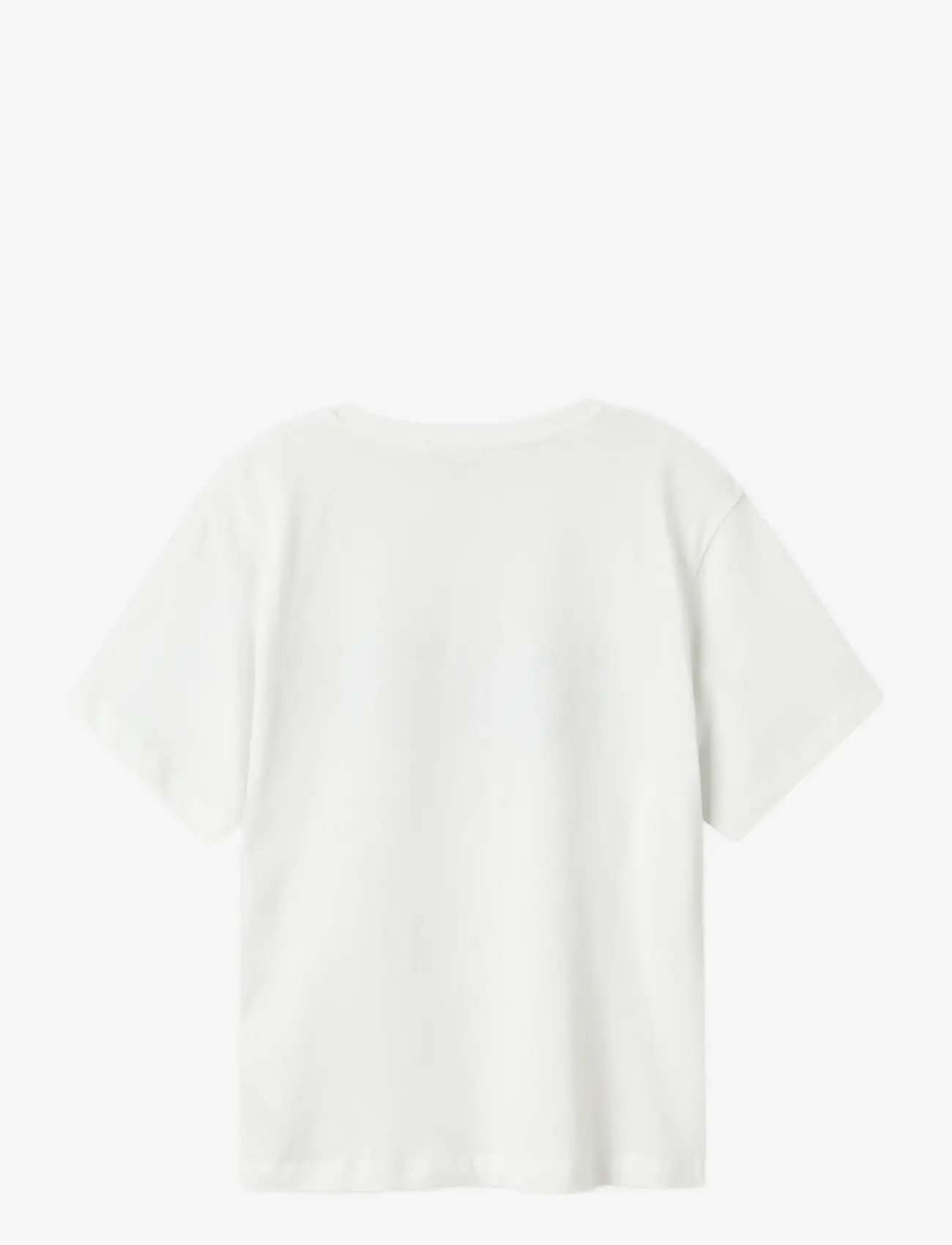 name it - NKMLADON SS NREG TOP BOX - short-sleeved t-shirts - bright white - 2