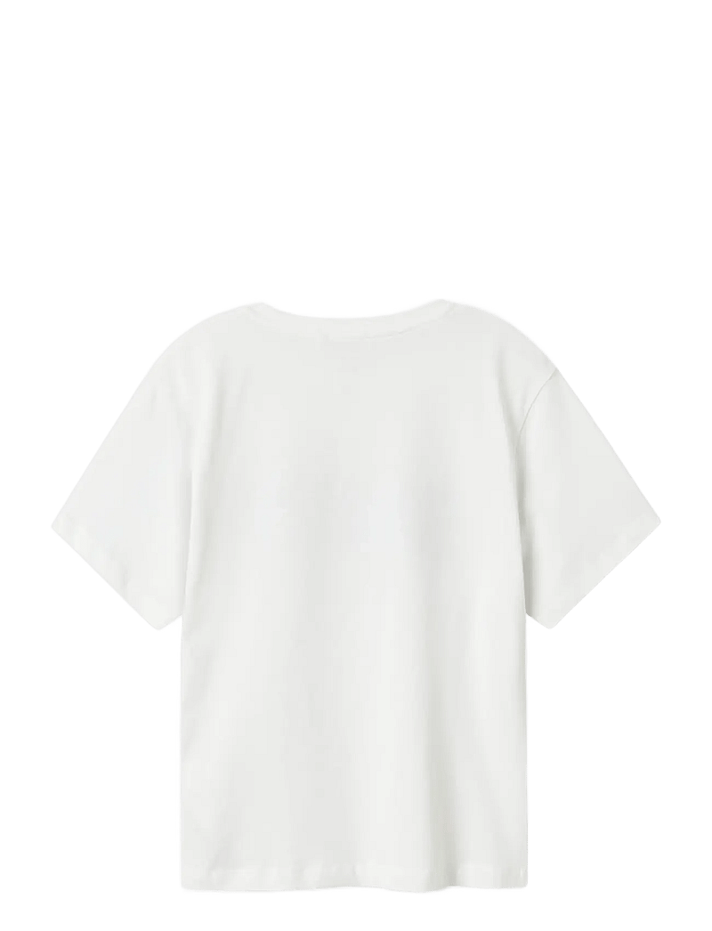 name it - NKMLADON SS NREG TOP BOX - kurzärmelige - bright white - 2