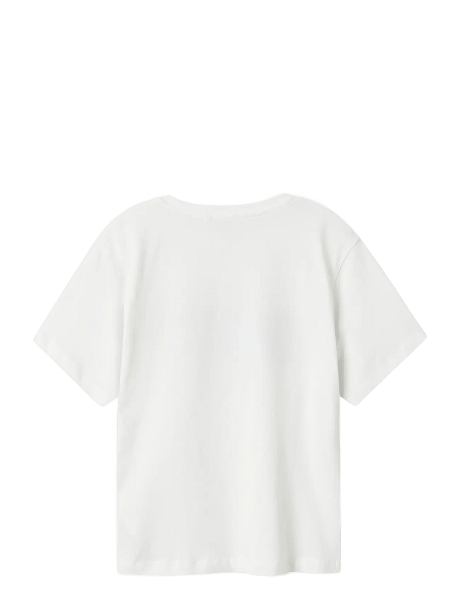 name it - NKMLADON SS NREG TOP BOX - kurzärmelige - bright white - 2