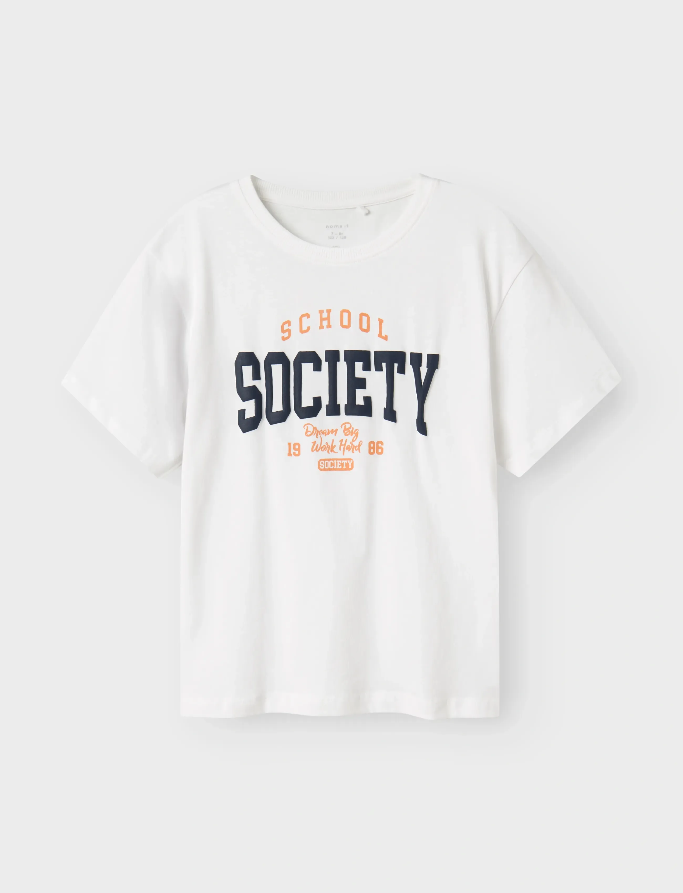 name it NKMLADON SS NREG TOP BOX - T-shirts - BRIGHT WHITE / white
