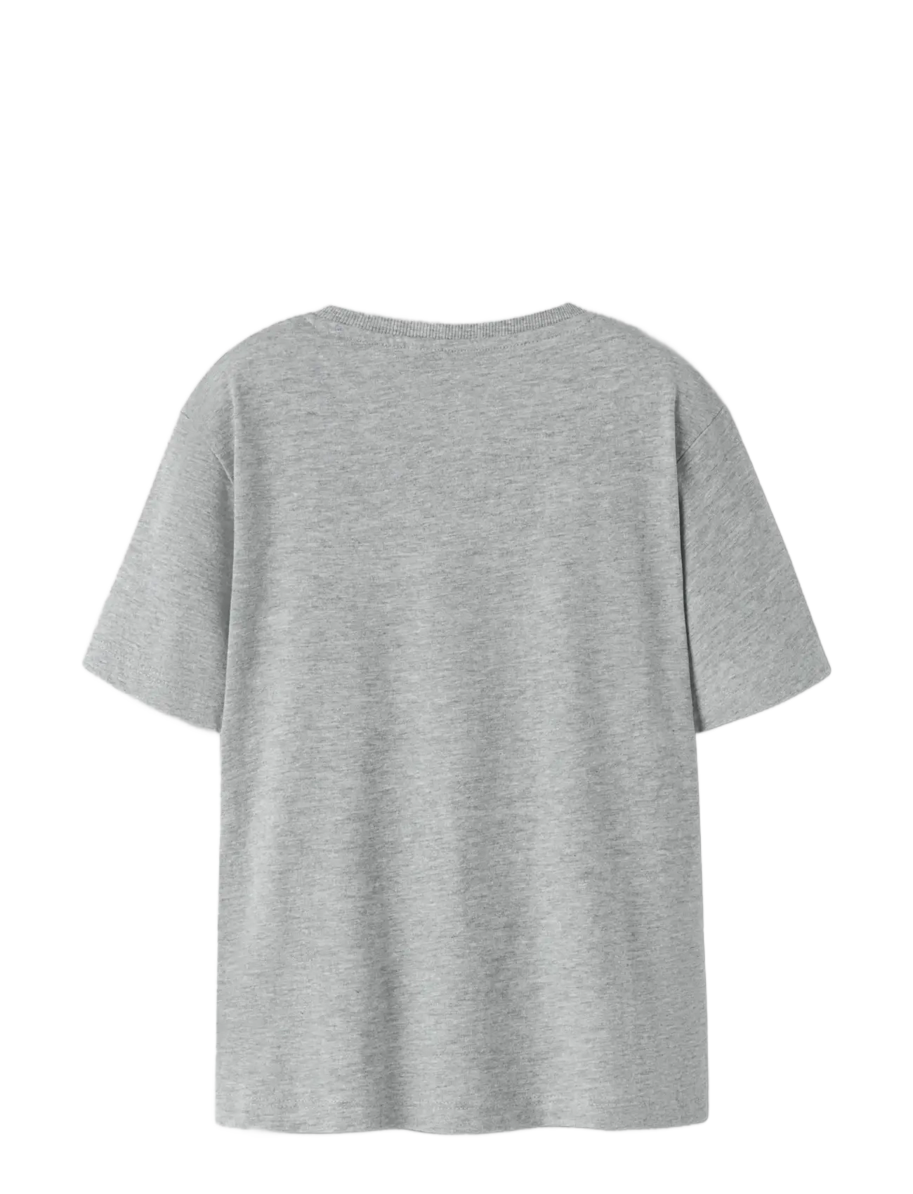 name it - NKMLADON SS NREG TOP BOX - najniższe ceny - grey melange - 1