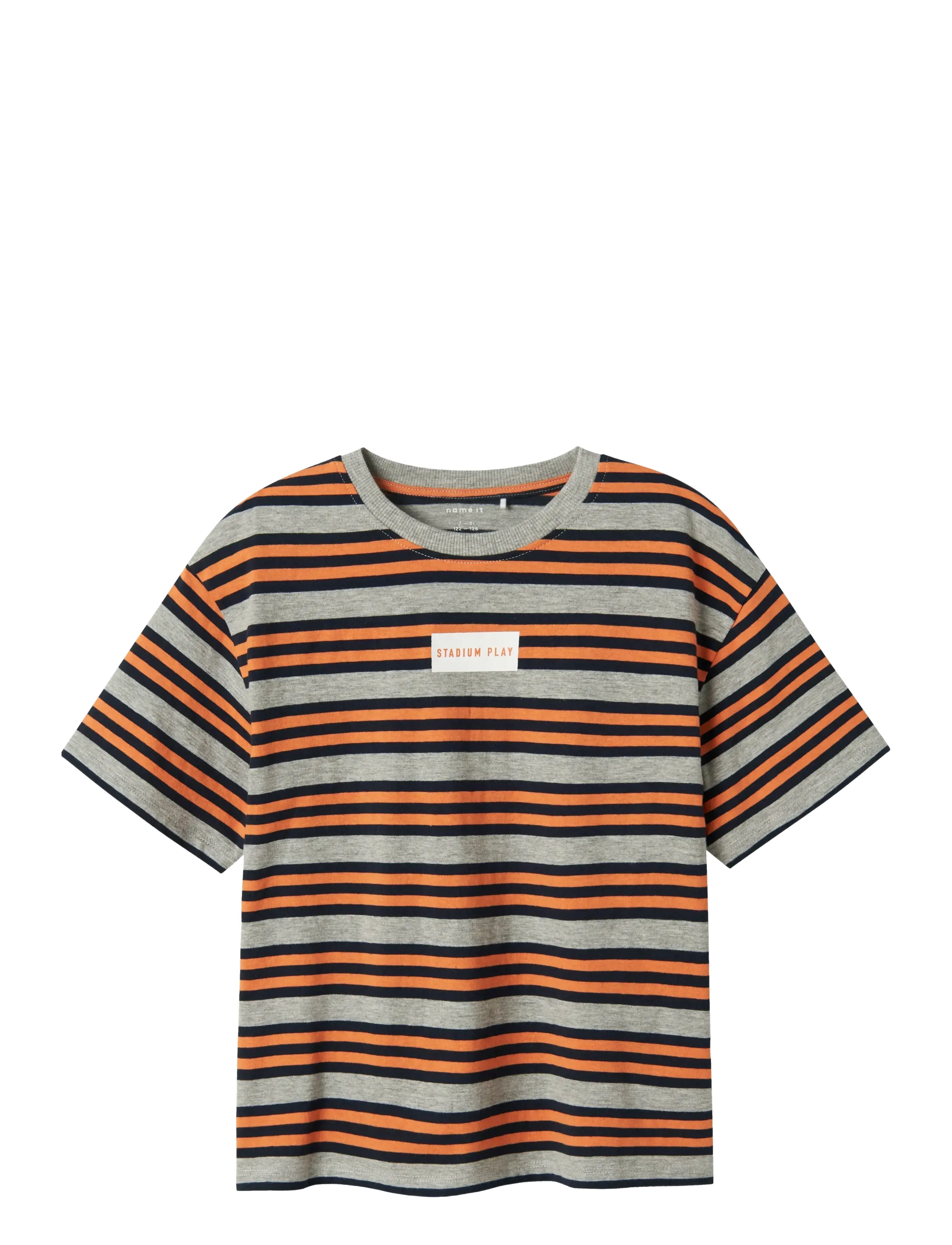 name it NKMLESLIE SS RLX TOP - 4 for 3 - GREY MELANGE / multi